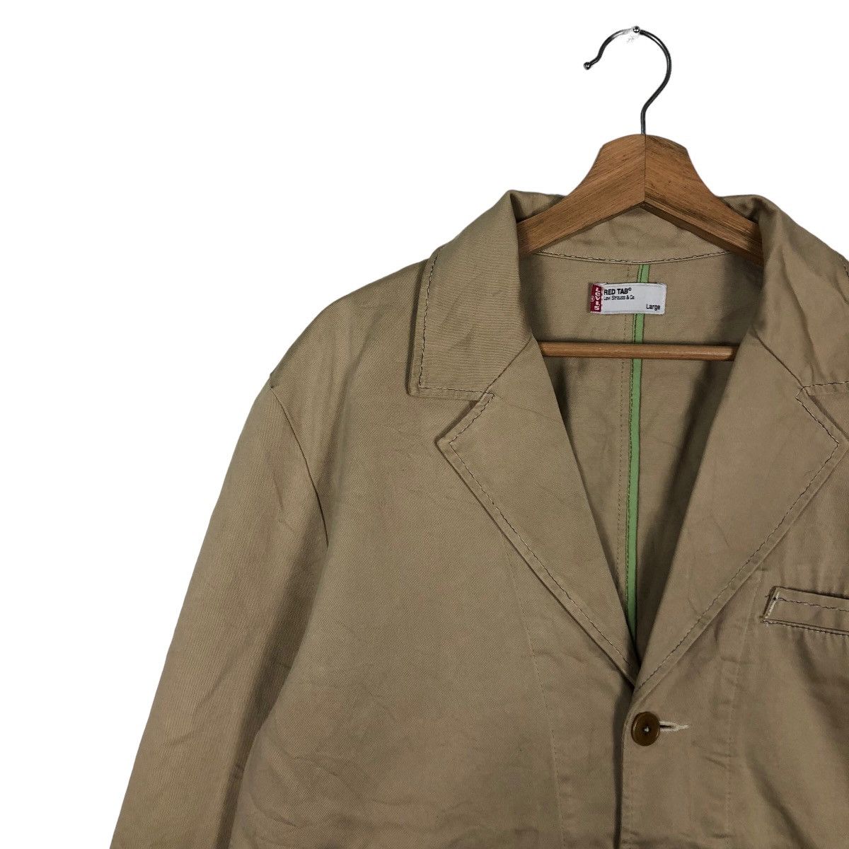 Levi's 🔥90’s Vintage Chore Jacket Double Breast Levi’s Red Tab Size US L / EU 52-54 / 3 - 7 Thumbnail