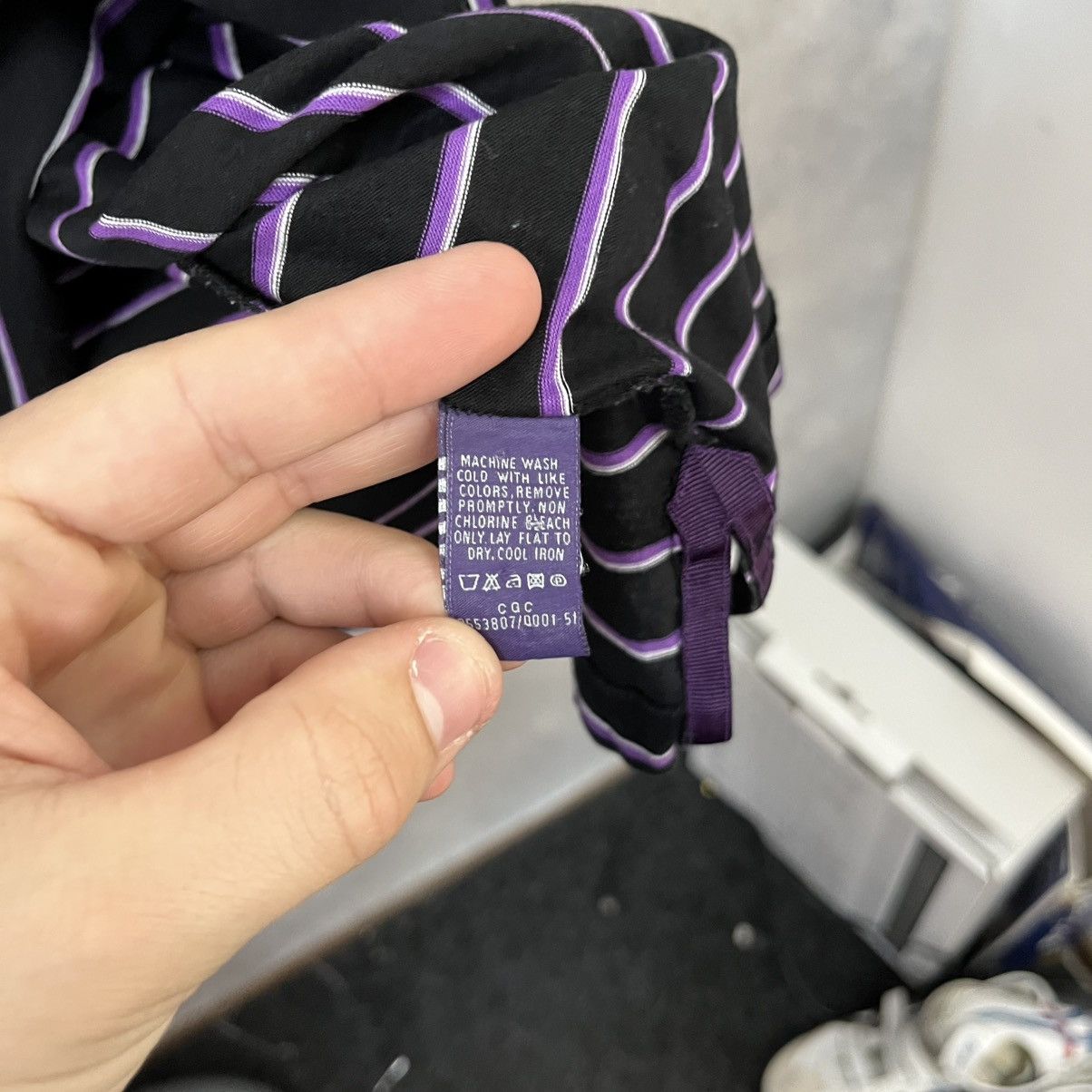 Polo Ralph Lauren Ralph Lauren Purple Label XL striped t-shirt Size US L / EU 52-54 / 3 - 12 Thumbnail