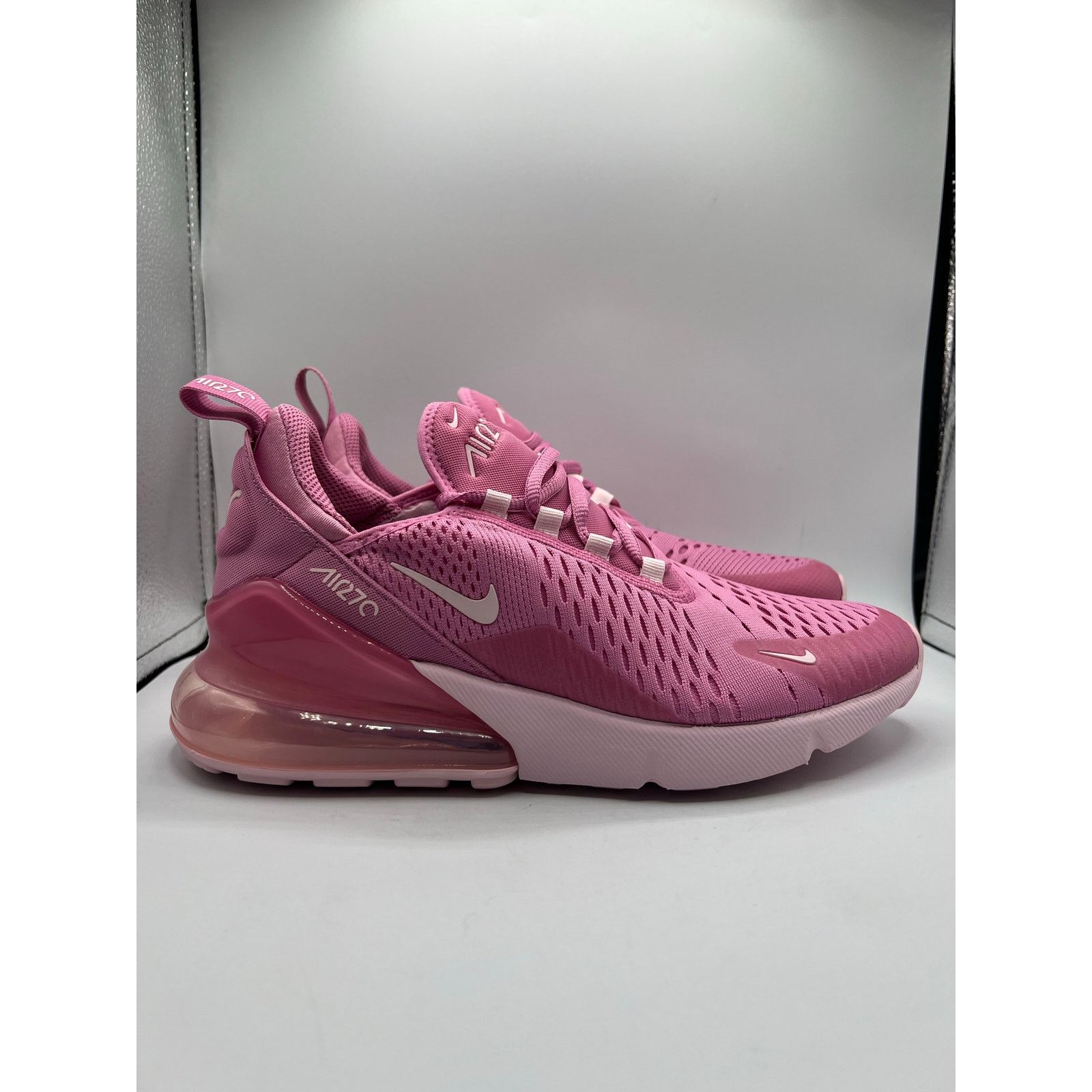 Nike Nike Air Max 270 GS “Pink Foam” size 6.5Y Size US 6.5 / IT 36.5 - 3 Thumbnail
