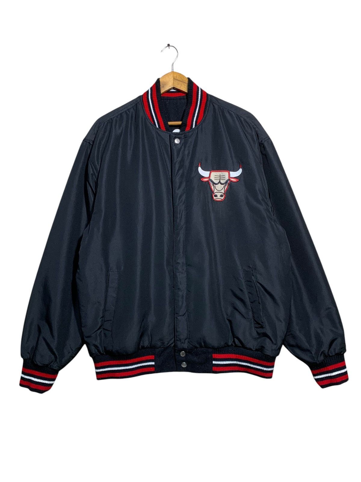 Jeff Hamilton 🔥J.H DESIGNS FOR C.BULLS REVERSIBLE JACKETS Size US XL / EU 56 / 4 - 9 Thumbnail