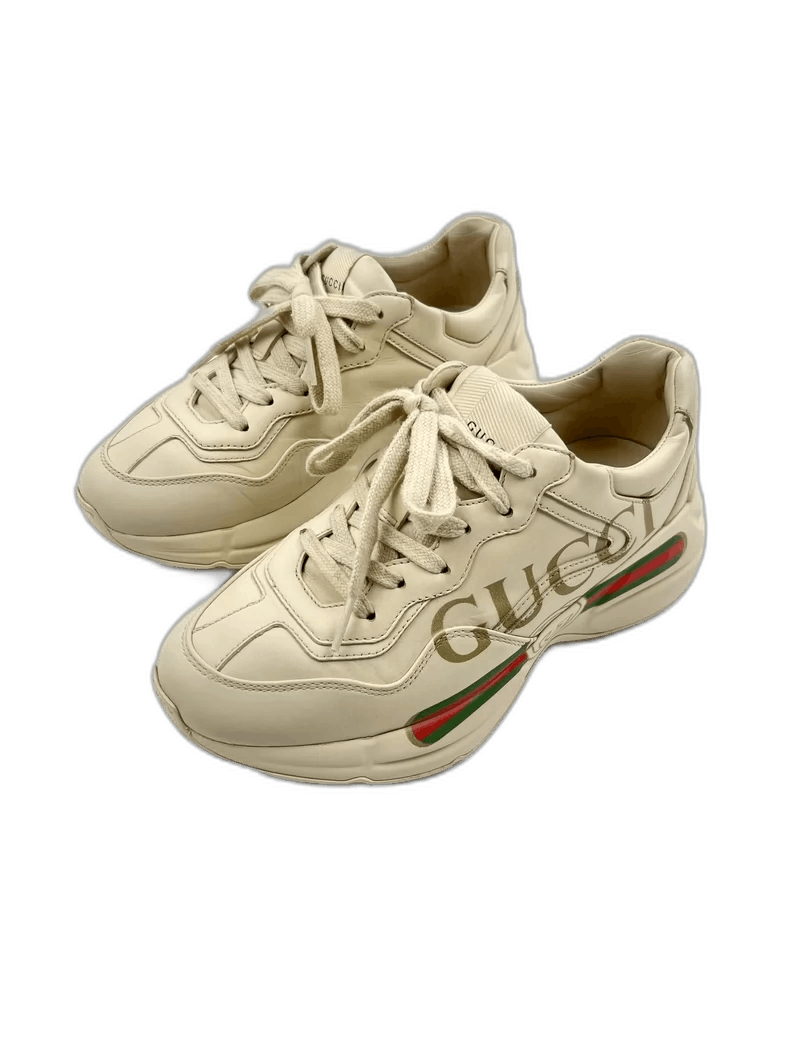 Gucci Gucci Classic Dad Sneakers in OffWhite-2505 Size US 5.5 / EU 38 - 1 Thumbnail