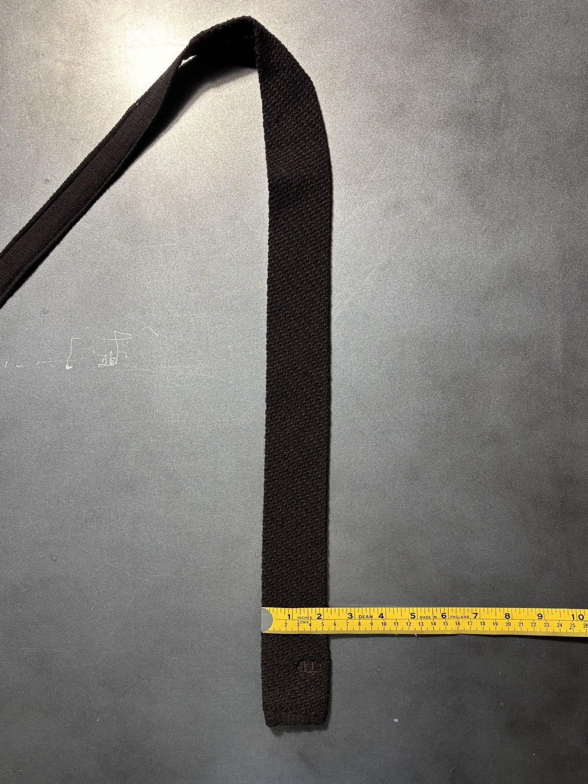 Fendi Vintage Fendi Tie Knit Wool Straight Bar Necktie Flat Top Size ONE SIZE - 14 Thumbnail