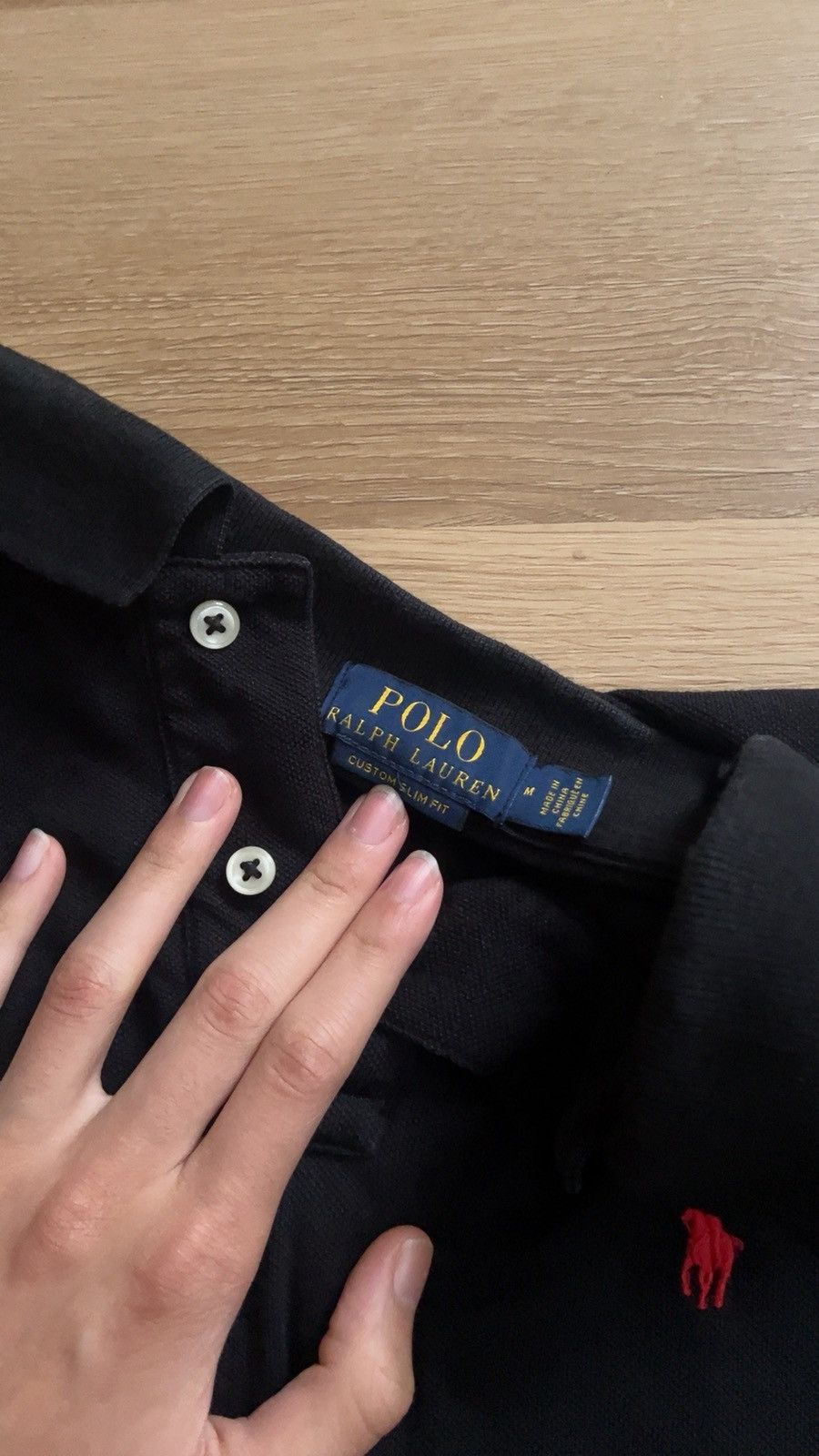 Polo Ralph Lauren Polo Ralph Lauren button up black Size US M / EU 48-50 / 2 - 2 Thumbnail