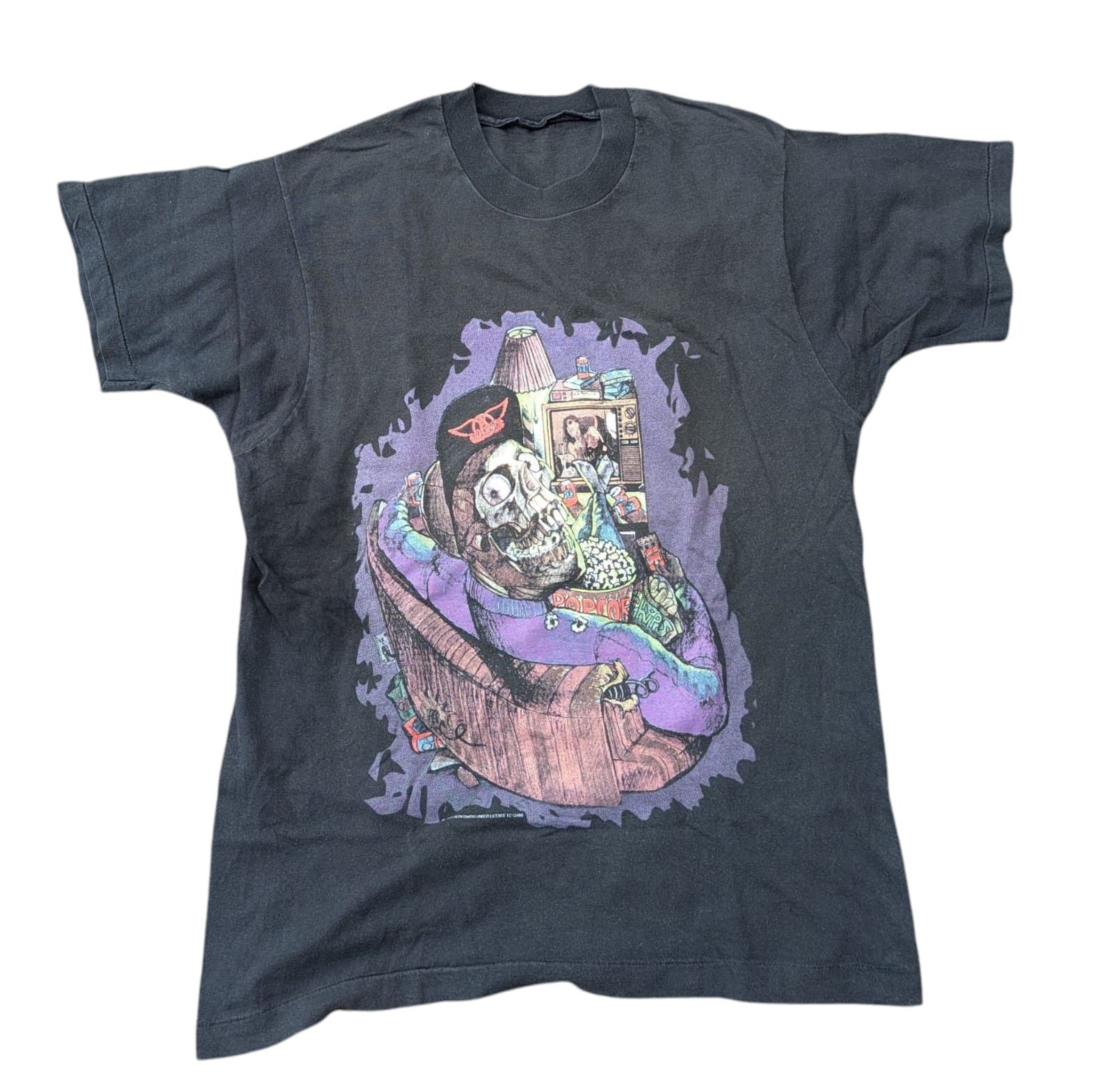 Aerosmith × Band Tees × Vintage VINTAGE AEROSMITH GET A GRIP TOUR TEE Size US L / EU 52-54 / 3 - 1 Thumbnail