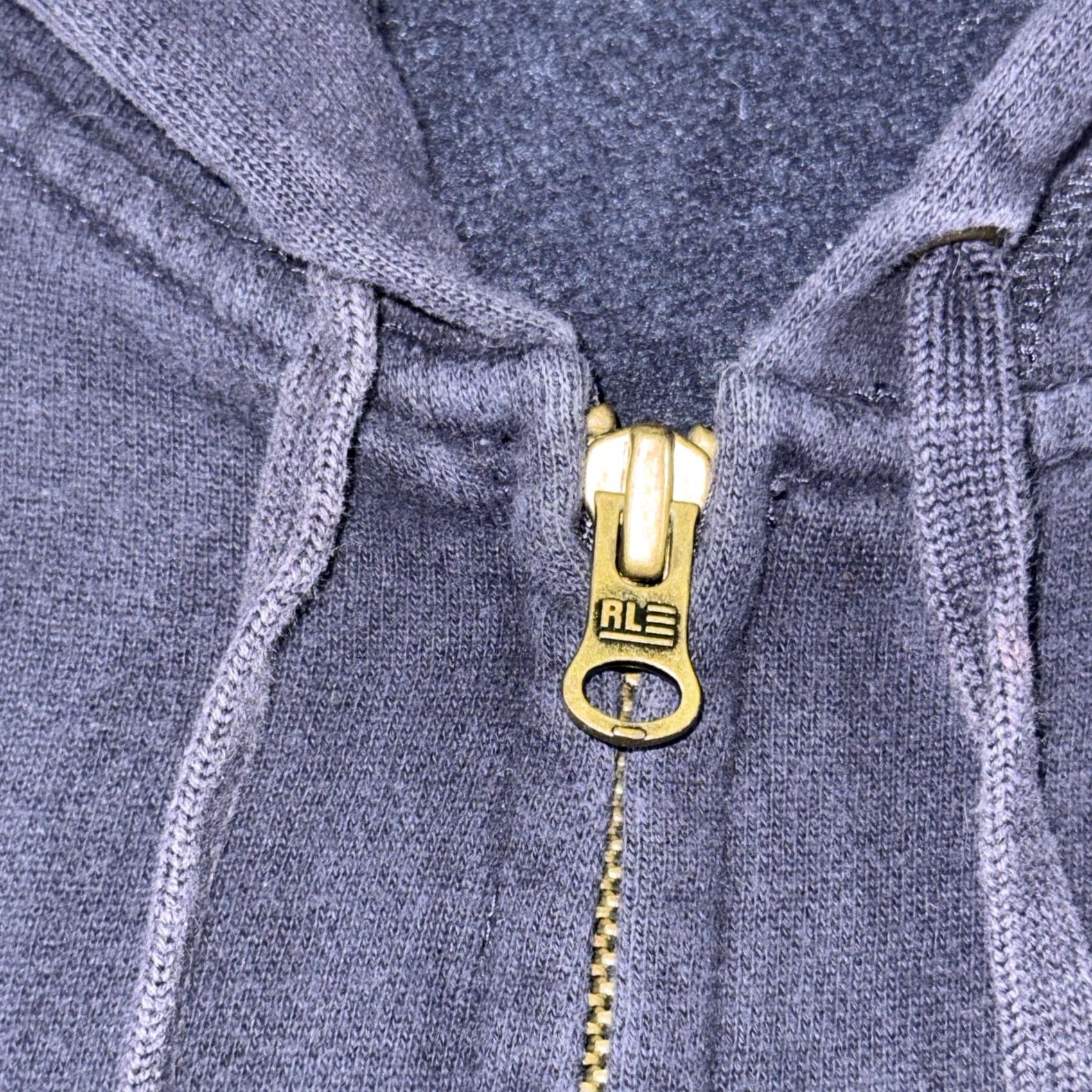 Vintage Polo Jeans Company Ralph Lauren Hoodie Mens XL Blue Full Zip RL 67 Sweatshirt Size US XL / EU 56 / 4 - 5 Thumbnail