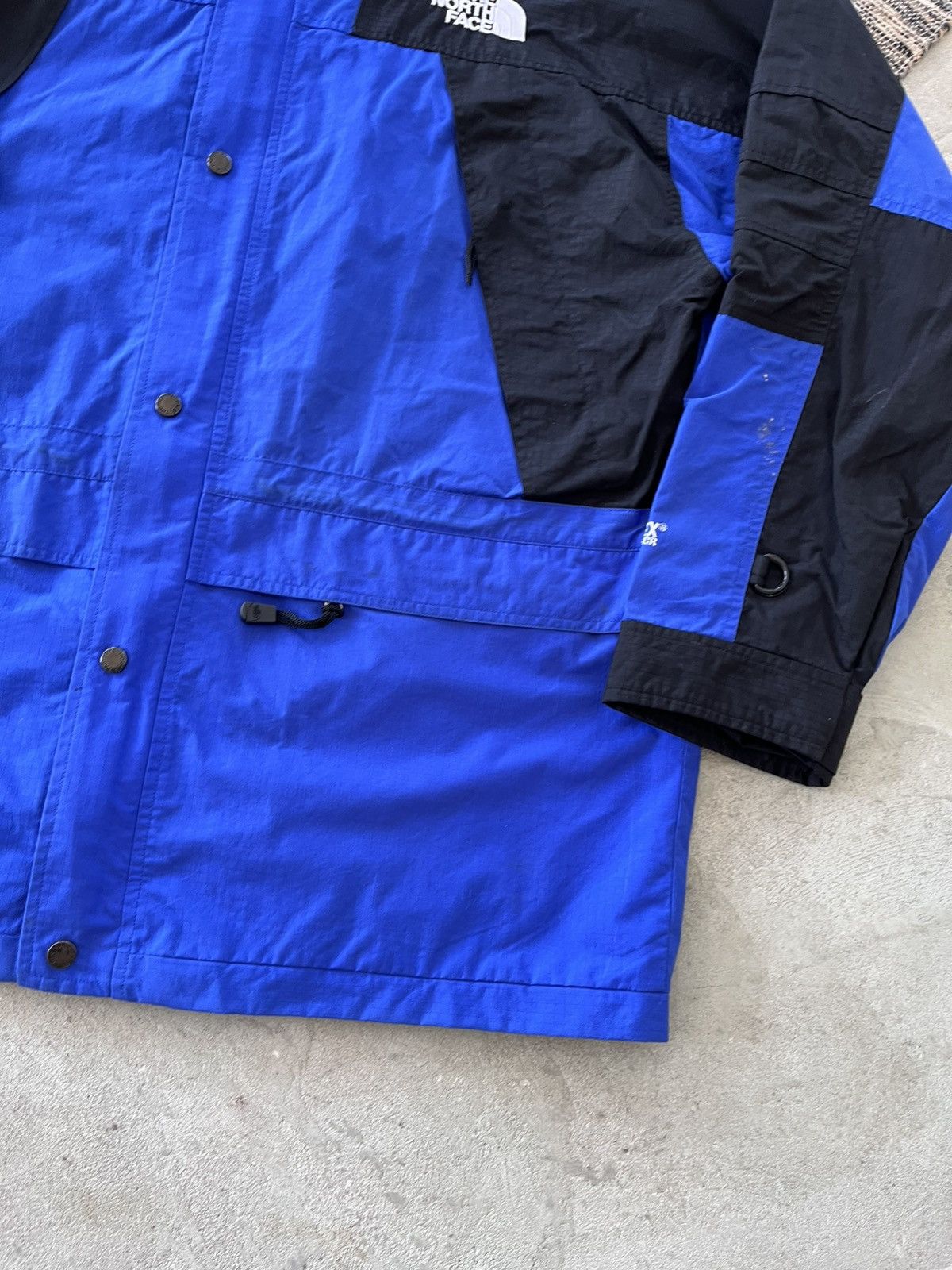The North Face Vintage The North Face GoreTex Jacket Blue Black Outdoor Y2K Size US XXL / EU 58 / 5 - 7 Thumbnail