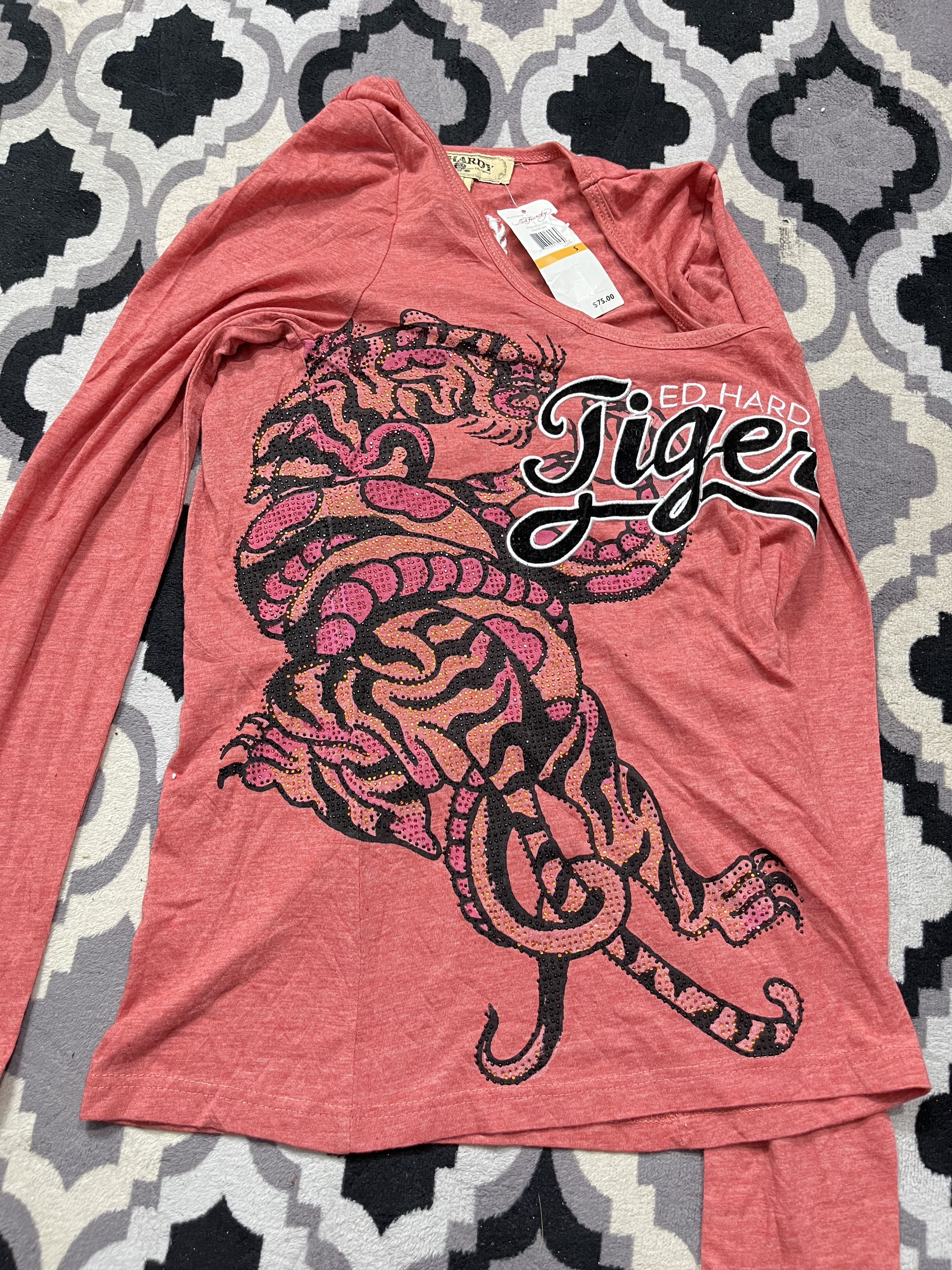 Christian Audigier VINTAGE Y2K ED HARDY BY CHRISTIAN AUDIGIER TSHIRT Size M / US 6-8 / IT 42-44 - 3 Thumbnail
