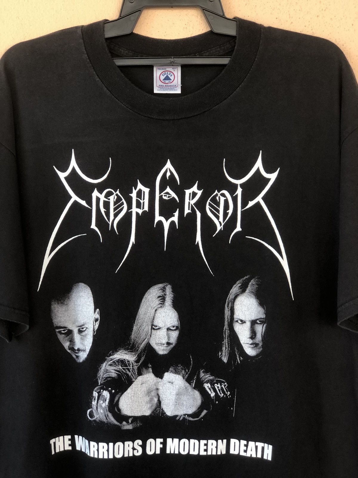 Band Tees × Vintage Vintage 90s EMPEROR Norwegian Black Metal Size US XL / EU 56 / 4 - 2 Thumbnail