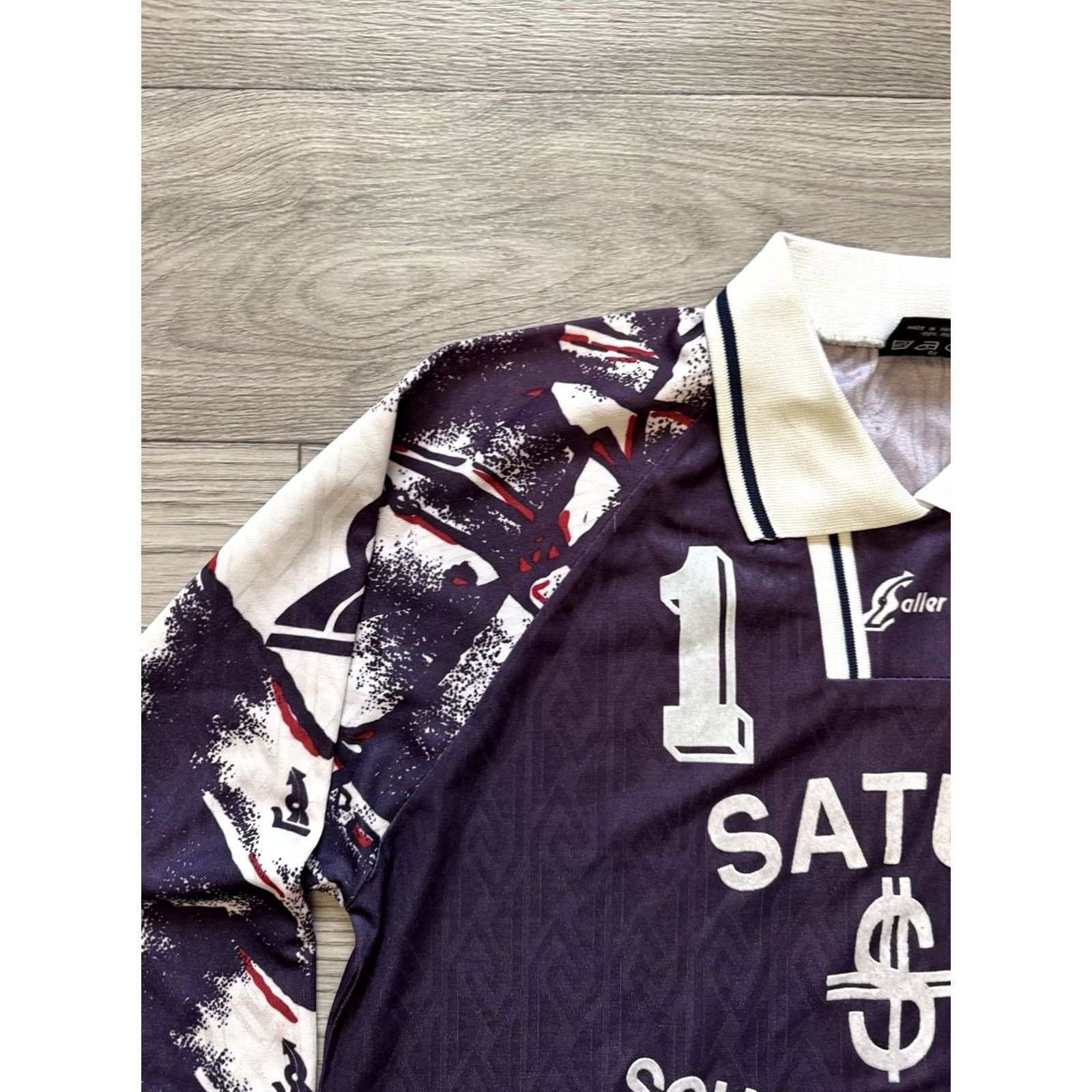 IWC Schaffhausen Saller Jersey Long Sleeve Size L Purple Sports Mens 1990s Satus Schaffhausen Gymnastics Club Size US L / EU 52-54 / 3 - 7 Thumbnail