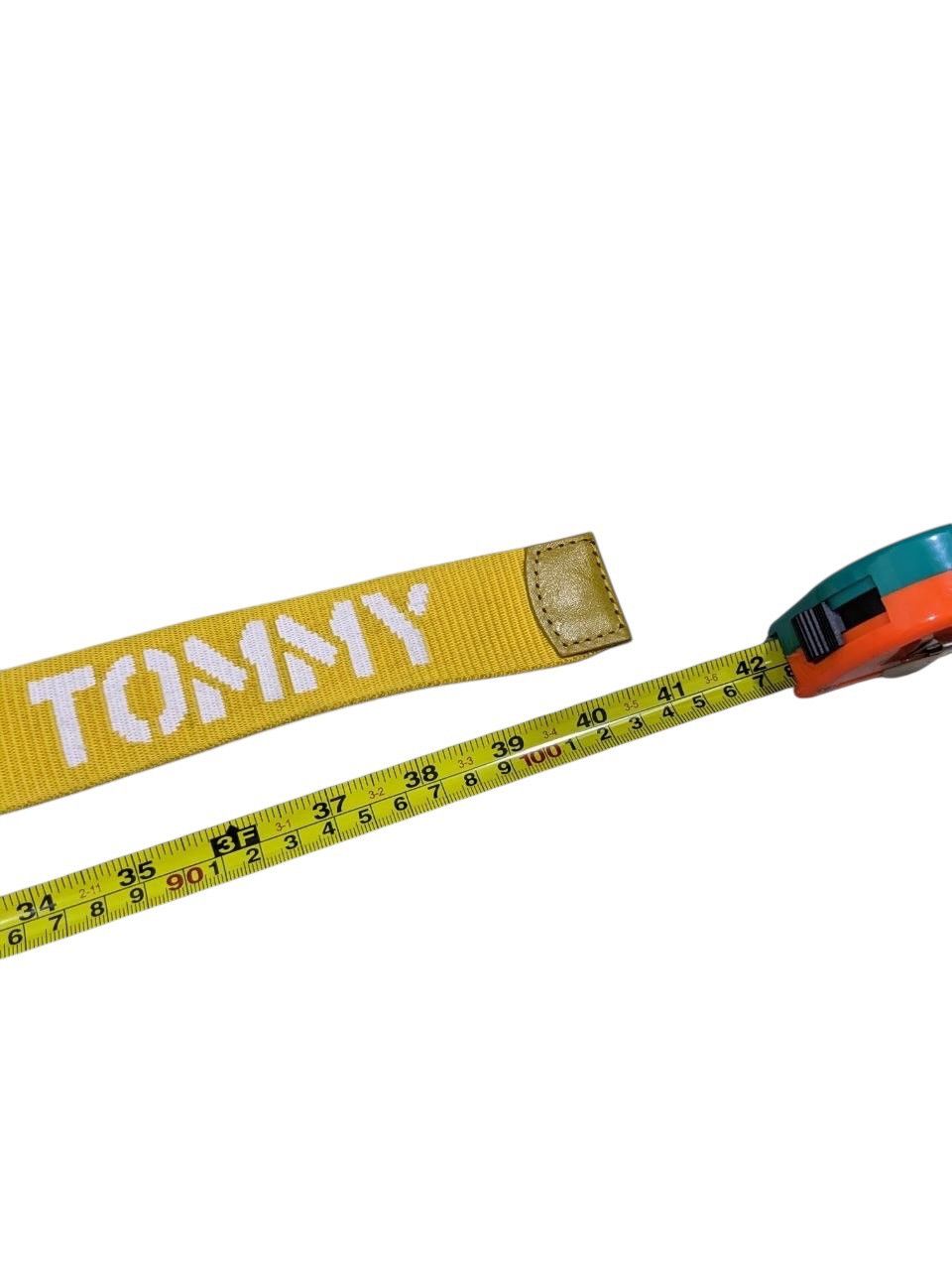 Tommy Hilfiger RUNWAY TOMMY NYC BLUE GREEN BUCKLE BELT Size ONE SIZE - 9 Thumbnail