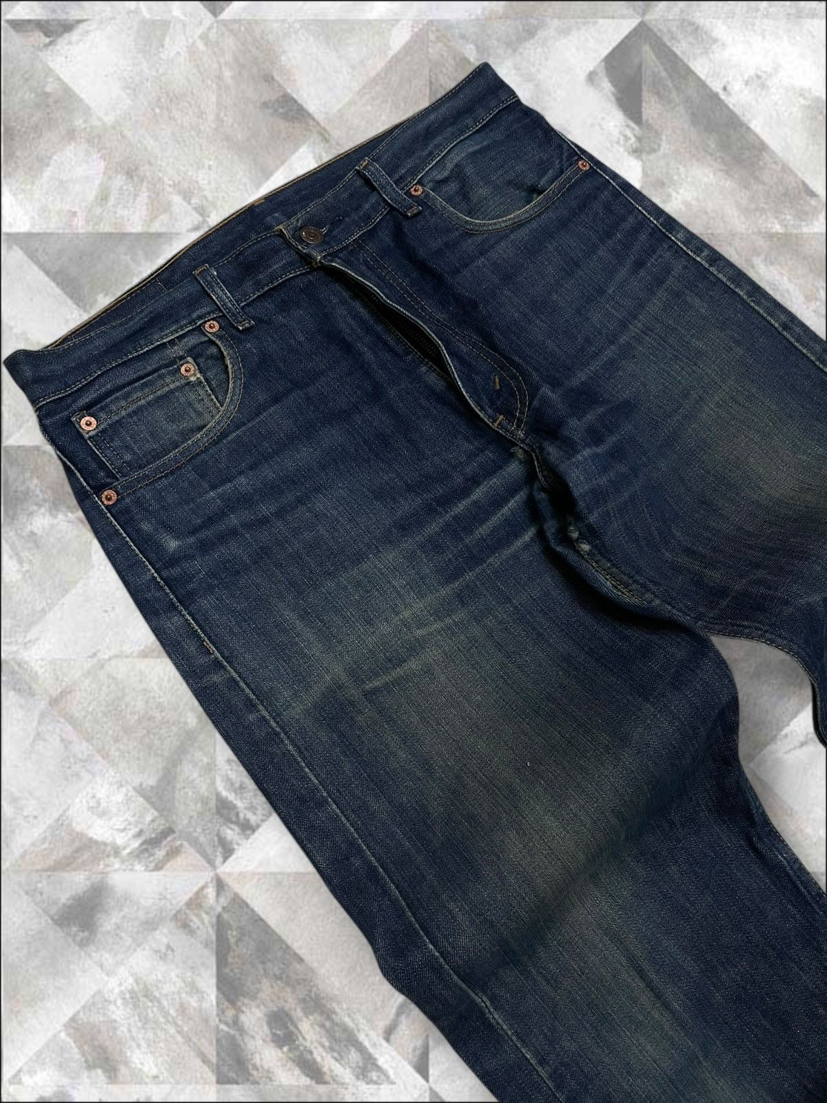 Levi's Vintage Clothing Vintage 1990s Designer Levis 505 Distressed Denim Style Size US 34 / EU 50 - 7 Thumbnail