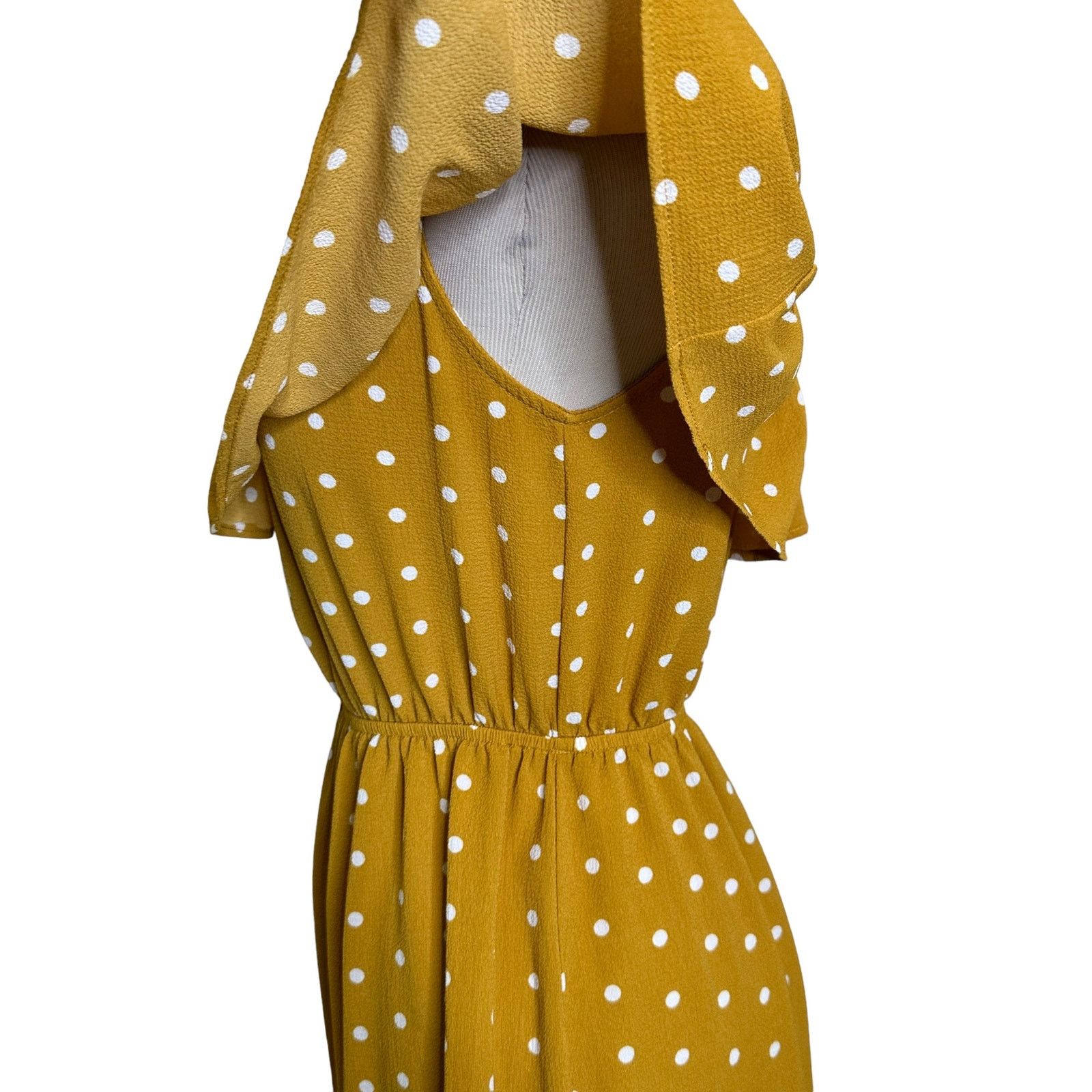 Forever 21 Forever 21 polka dots off shoulder mini dress size Small Size S / US 4 / IT 40 - 9 Thumbnail
