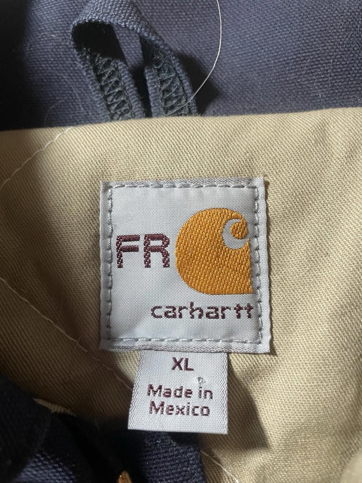 Carhartt Carhartt 101618-410 FR Duck Canvas Coat Quilt Lined Men's XL Size US XL / EU 56 / 4 - 6 Thumbnail