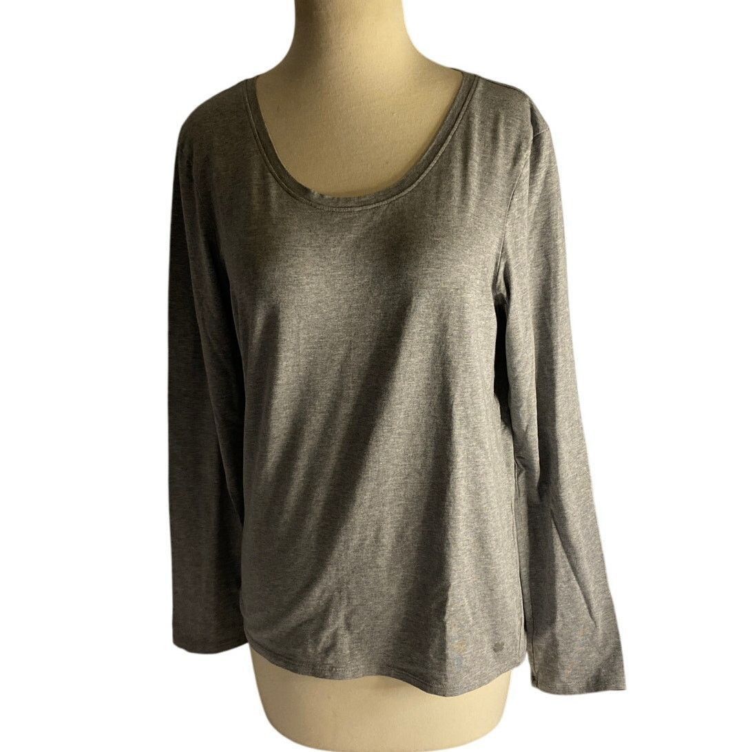 True Religion Minimalist Gray Long Sleeve Top Lucky Brand XL Size XL / US 12-14 / IT 48-50 - 2 Thumbnail