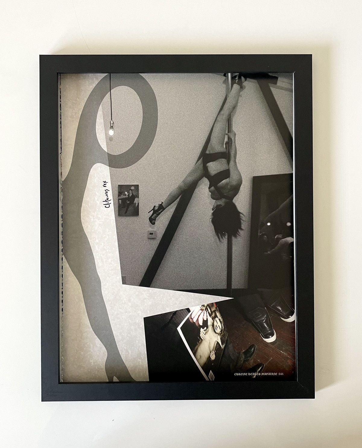 Chrome Hearts Chrome Hearts pole dancer Framed poster 11x14 Size ONE SIZE - 1 Thumbnail
