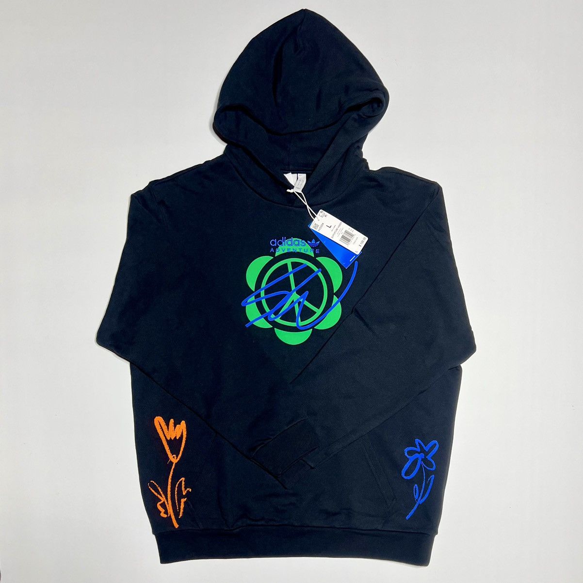 image of Adidas X Sean Wotherspoon Superturf Hoodie Men Sz: L in Black (Size Large)