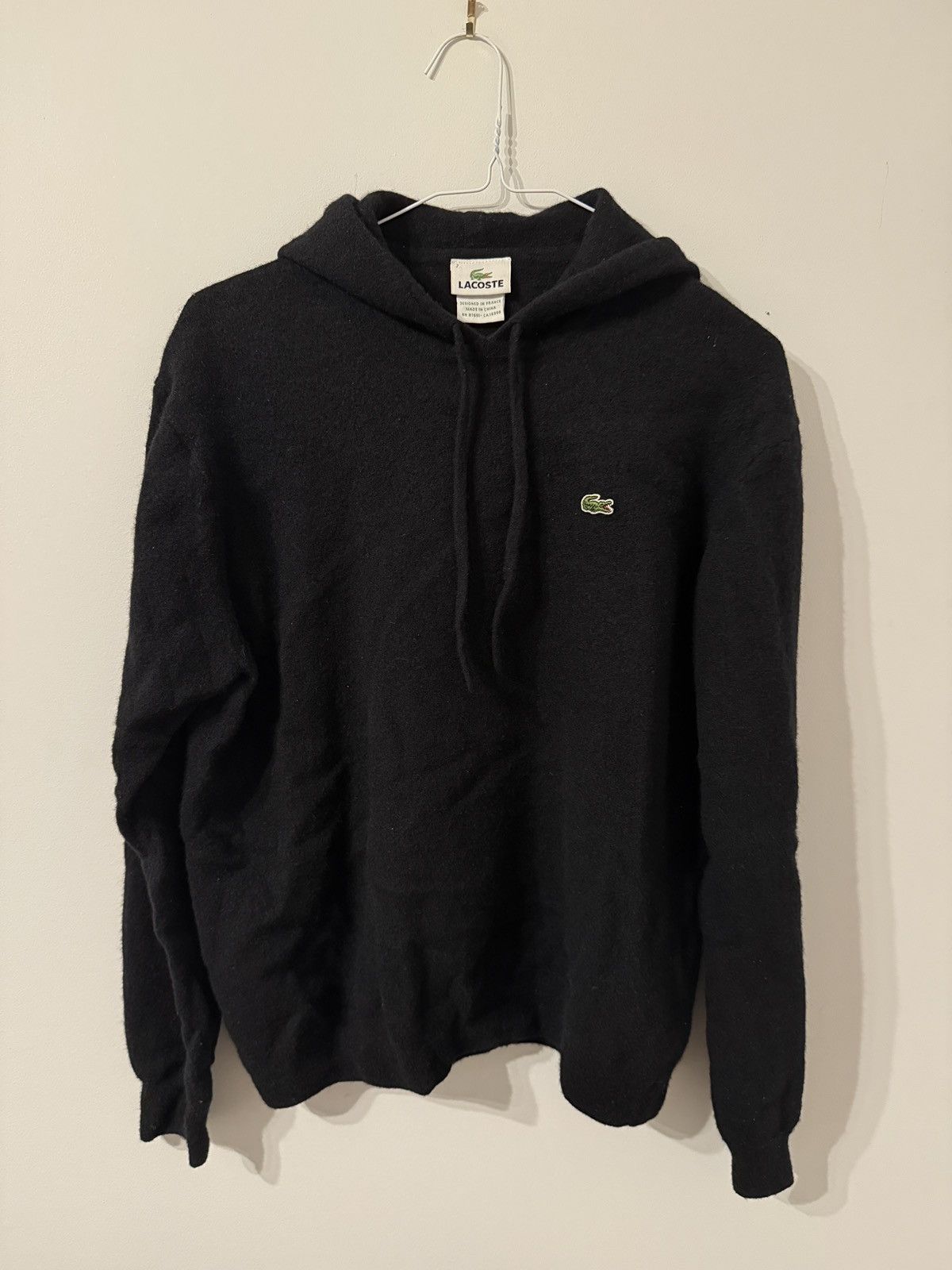 Lacoste VINTAGE Lacoste Hoodie Size US S / EU 44-46 / 1 - 1 Thumbnail