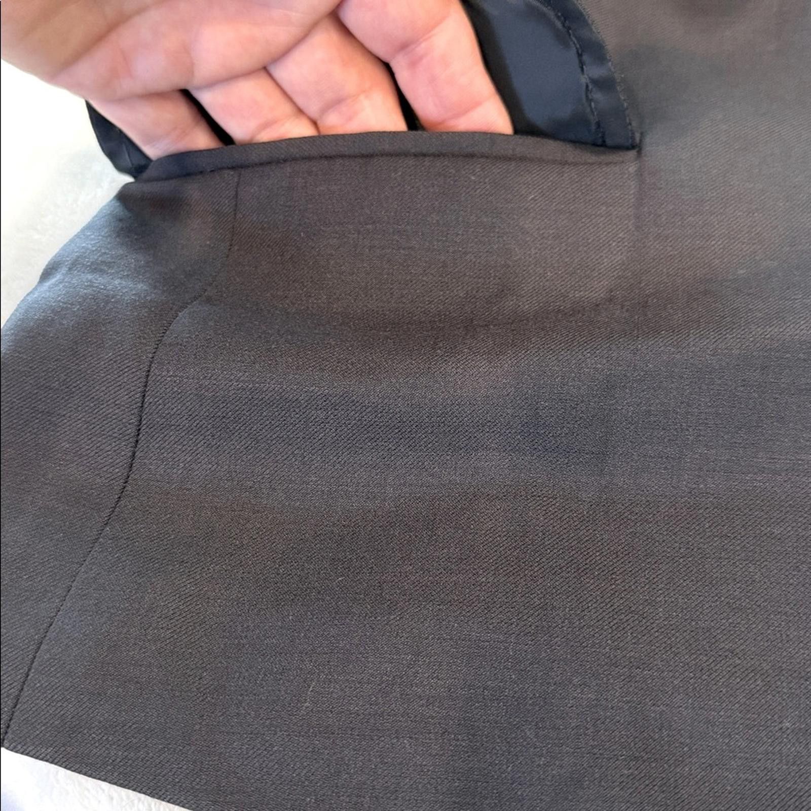 J.Crew J.Crew Wool Blazer Jacket navy gray pockets lined SZ 4 Size S / US 4 / IT 40 - 2 Thumbnail
