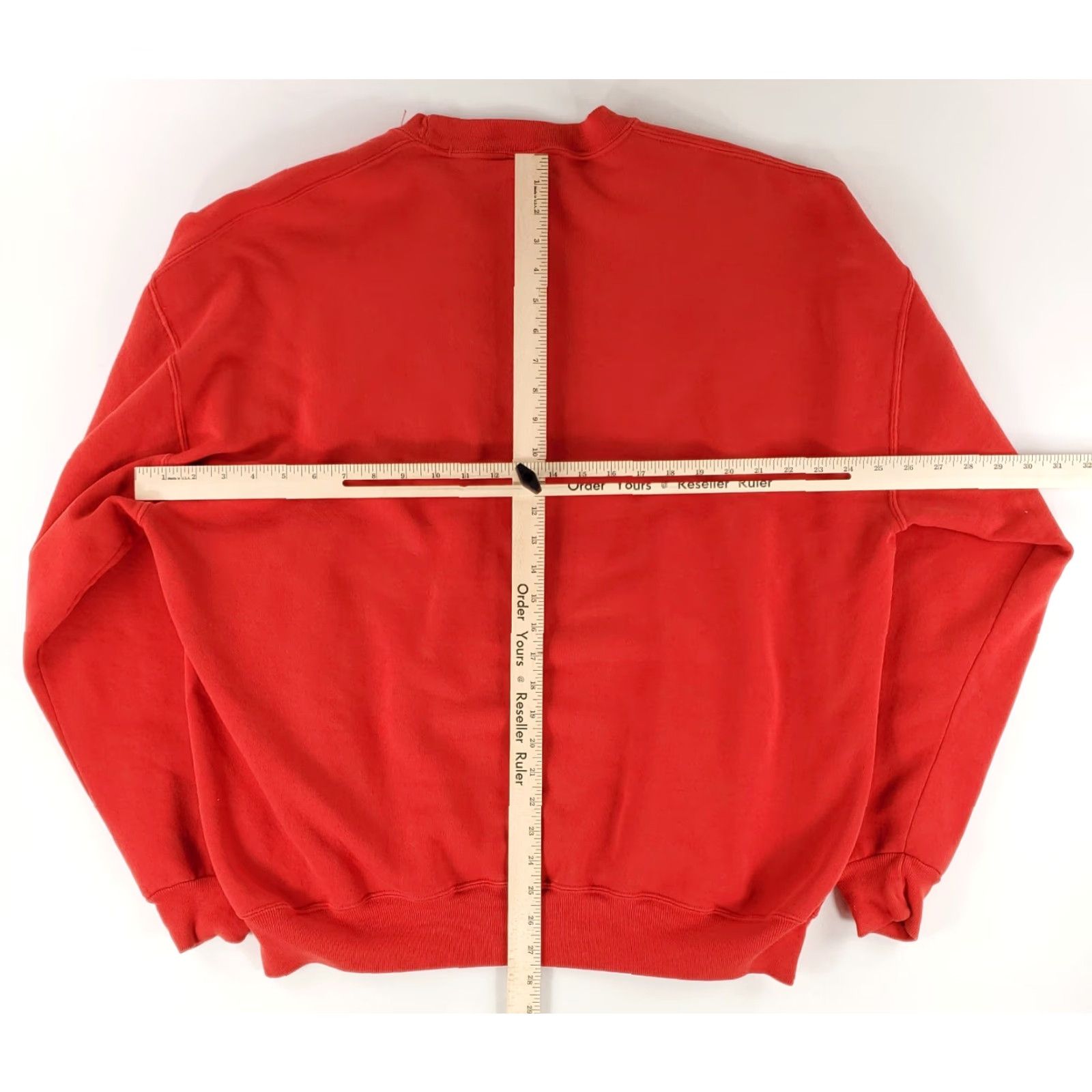 Russell Athletic VINTAGE Russell Athletic Sweatshirt Red 3XL Mens Made USA 90s VTG Pullover Red Sweatshirt Mens XXXL Size US XXL / EU 58 / 5 - 7 Thumbnail