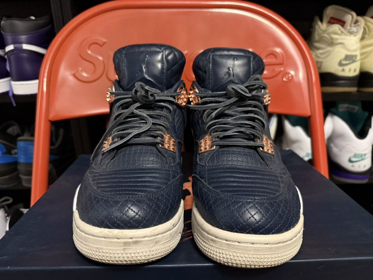 Jordan Brand Air Jordan 4 Retro Premium ‘Obsidian’ Size US 10.5 / EU 43-44 - 4 Thumbnail
