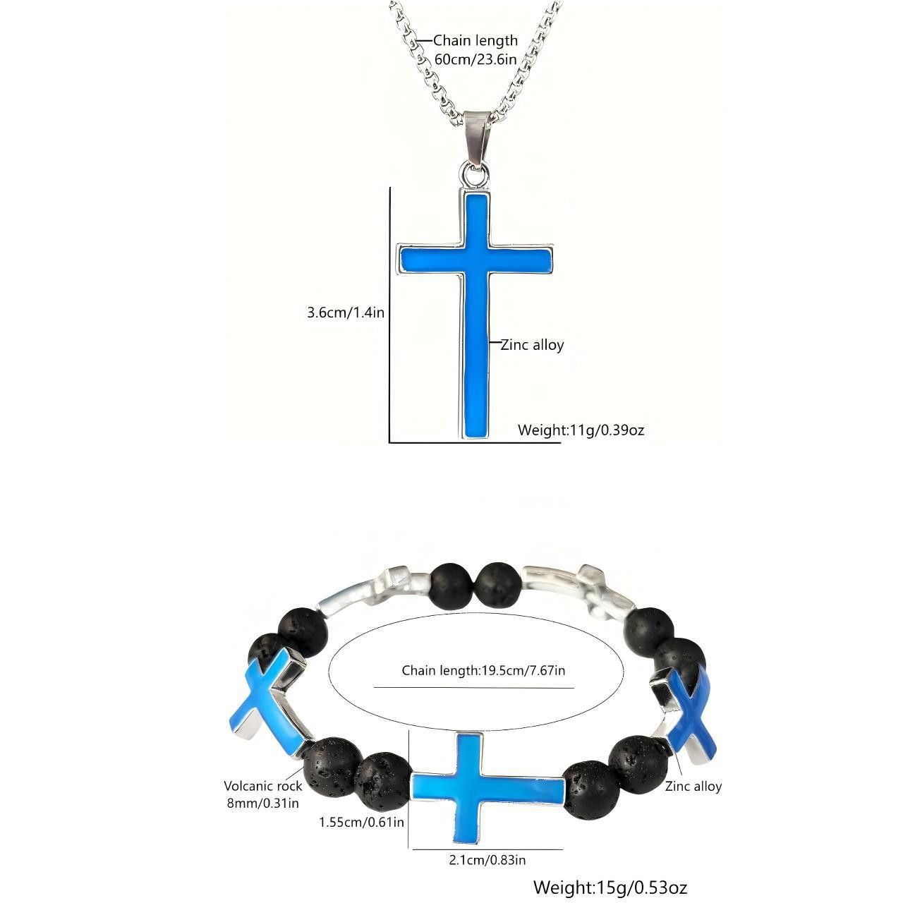 Other Luminous Cross Bracelet Necklace Size ONE SIZE - 5 Thumbnail