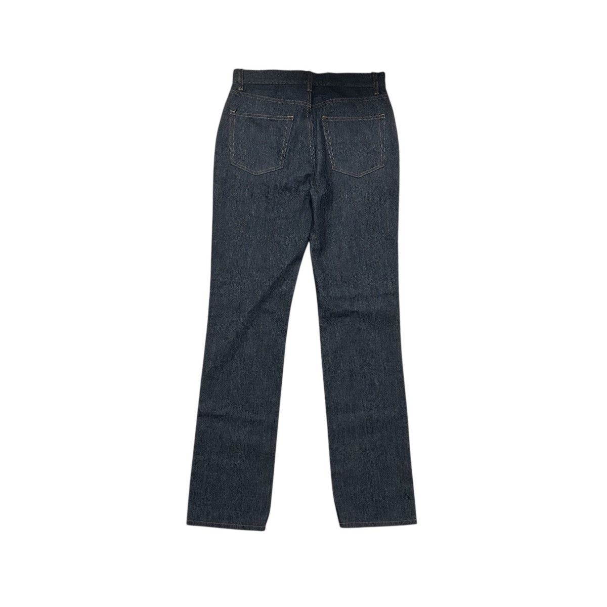 Helmut Lang New Helmut Lang Raw Indigo Slim Straight Jeans Size 30 Size US 30 / EU 46 - 2 Thumbnail