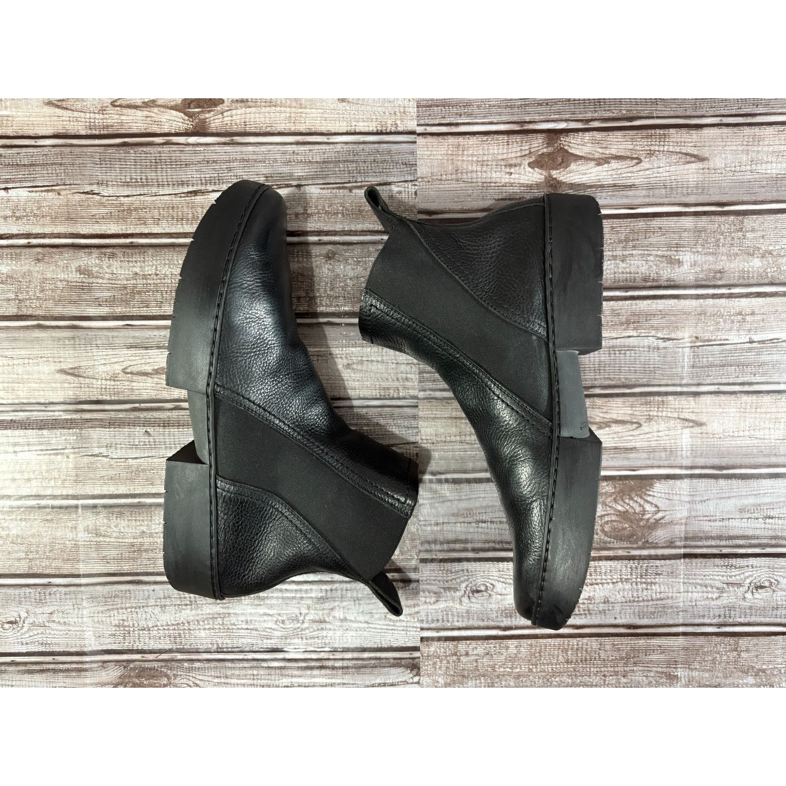 Trippen Trippen Work f Leather ankle Boots size 43 US 11 color black Size US 12 / IT 42 - 4 Thumbnail