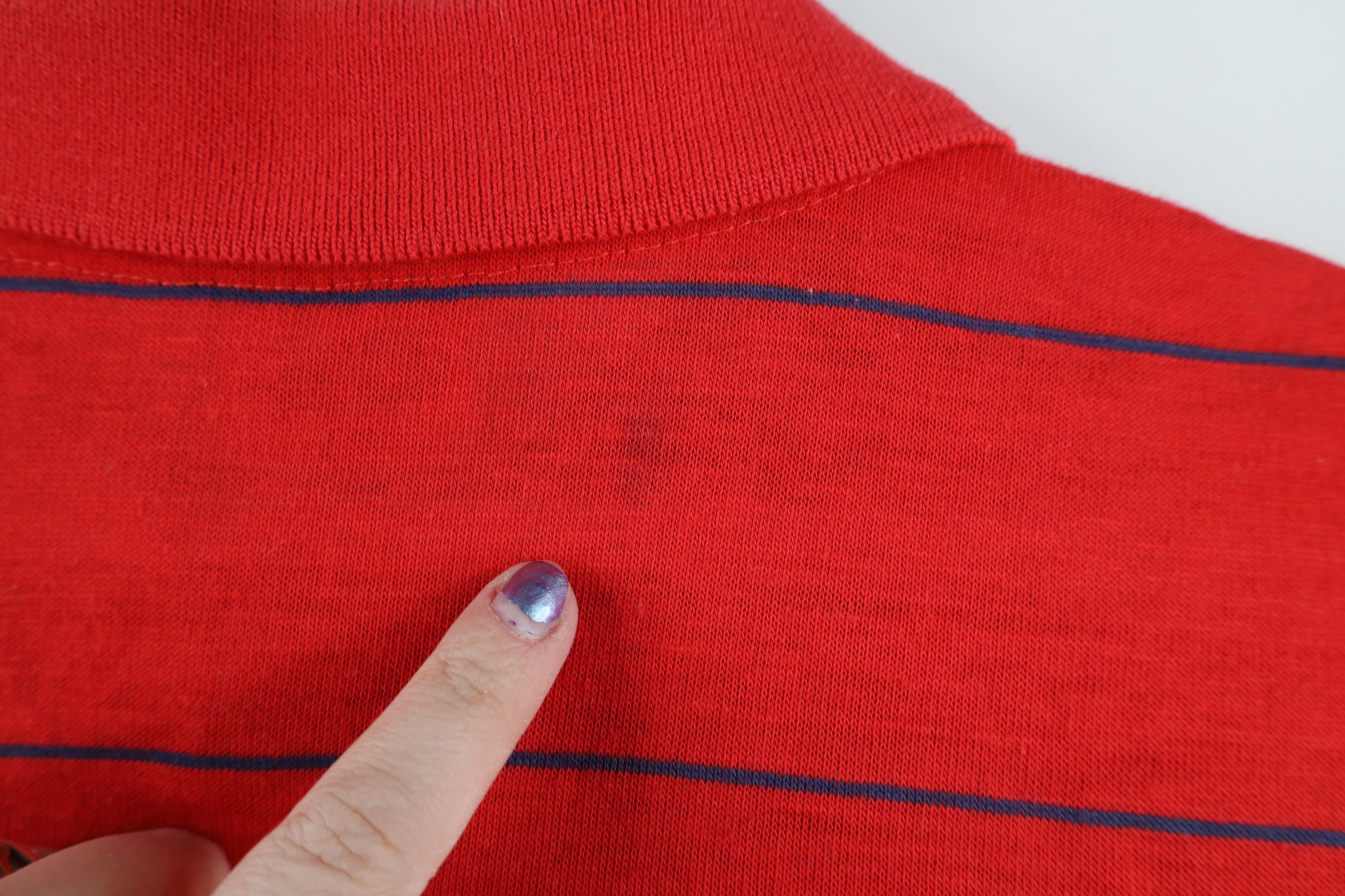 Disney × Vintage Vintage 80s Disney Knit Mickey Mouse Collared Polo Shirt USA Size US XL / EU 56 / 4 - 7 Thumbnail