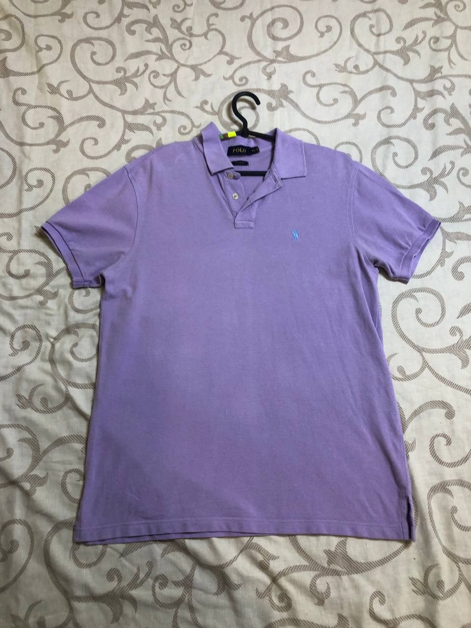Polo Ralph Lauren Vintage 90s Polo Ralph Lauren Purple Polo Shirt Size US XL / EU 56 / 4 - 1 Thumbnail