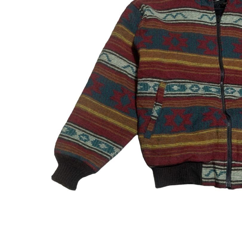 Woolrich Woolen Mills Vintage Woolrich Navajo Wool Jacket Hoodie Nice Design Size US M / EU 48-50 / 2 - 2 Thumbnail