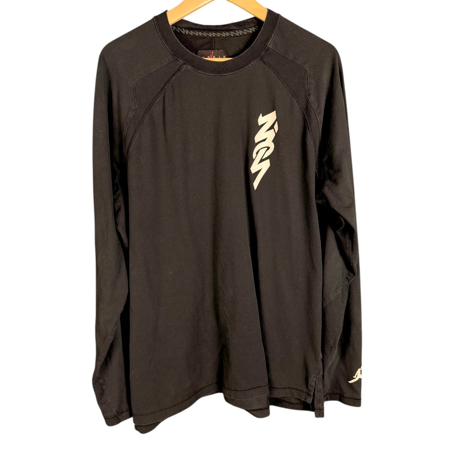Nike Jordan Zion Dri-Fit Men's L/S Shooting Shirt Black Nike - XL Size US XL / EU 56 / 4 - 1 Thumbnail