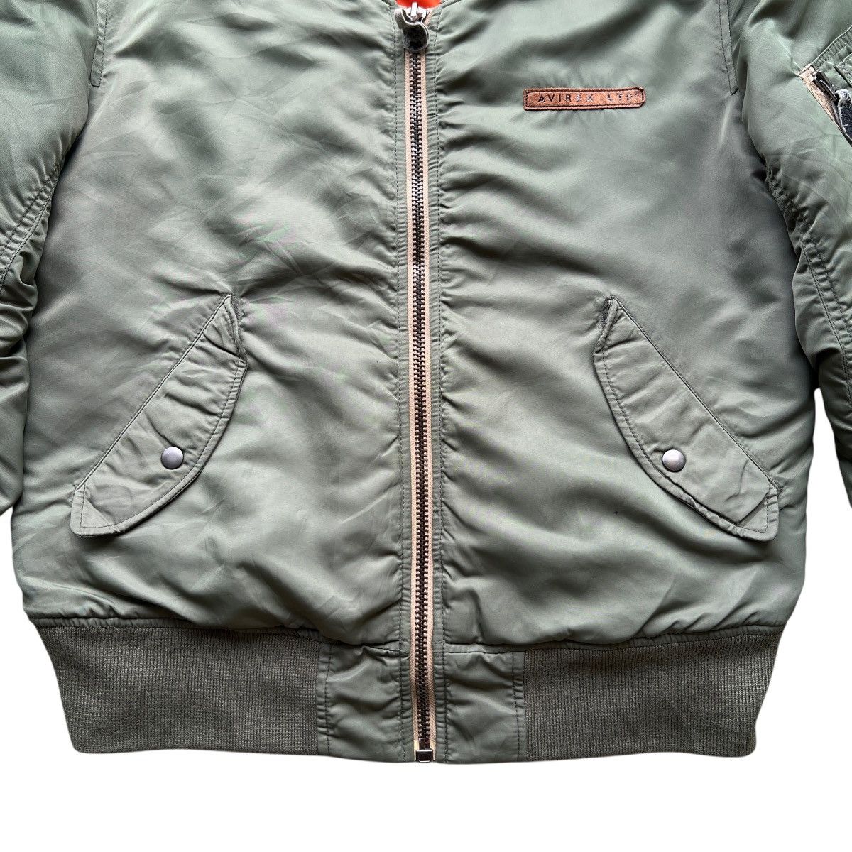 Avirex 🔥 Pick Avirex Usa Flight Bomber Jacket Size US L / EU 52-54 / 3 - 7 Thumbnail