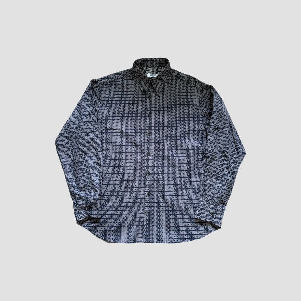Moschino Moschino Monogram Shirt Size US L / EU 52-54 / 3 - 2 Thumbnail