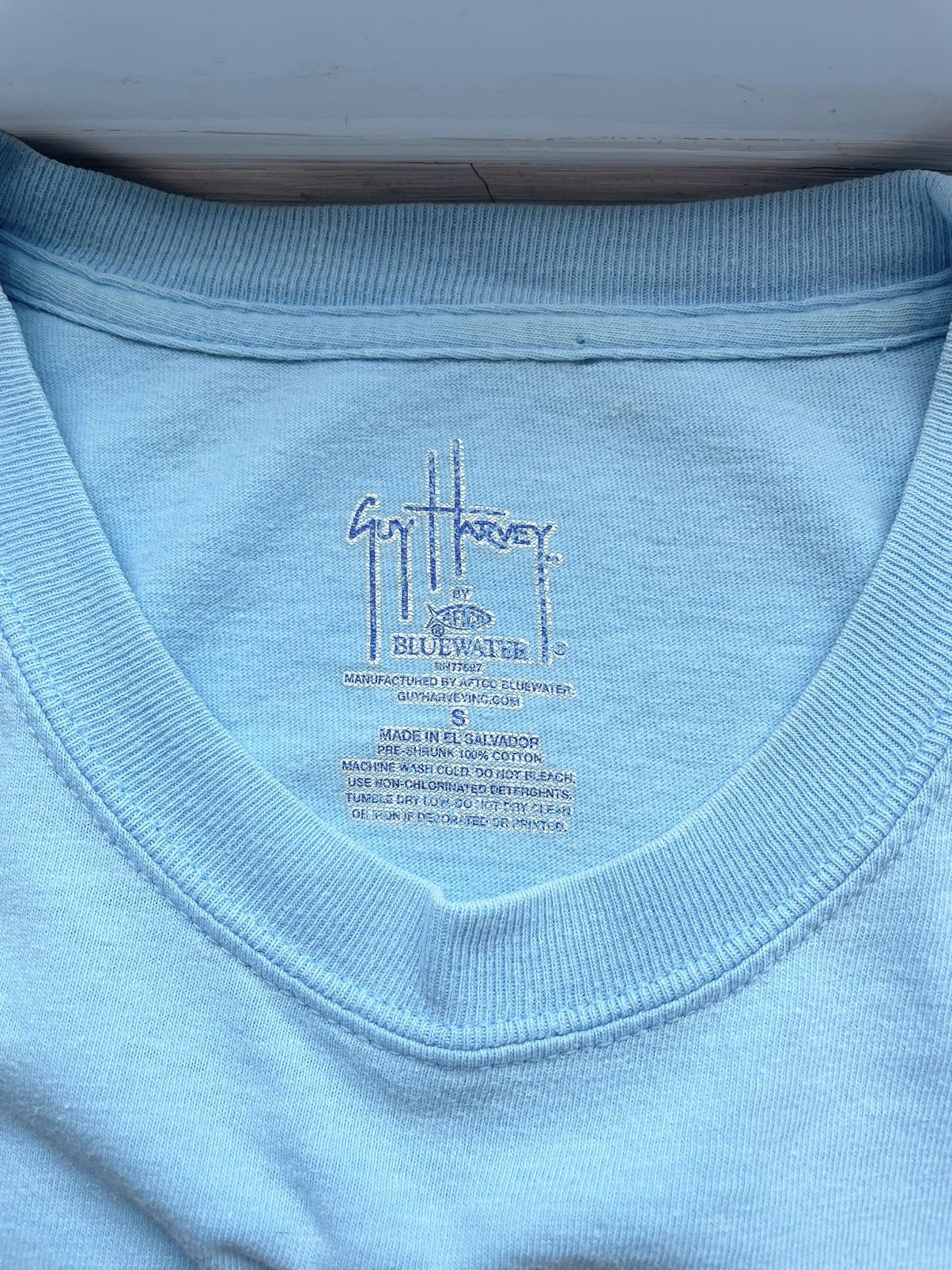 Guy Harvey × Vintage VINTAGE 2006 GUY HARVEY POCKET TEE Size US S / EU 44-46 / 1 - 14 Thumbnail