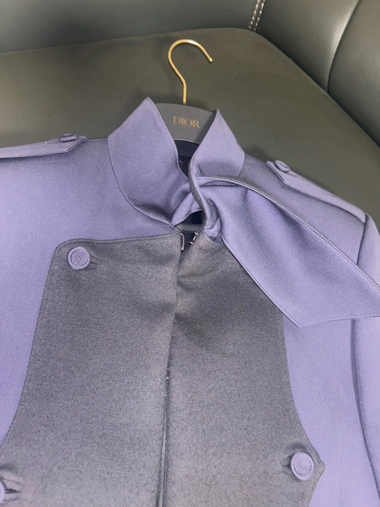 Dior Dior Men 21FW Double Breasted 3-Button Wool Blazer 44 Size 44R - 3 Thumbnail