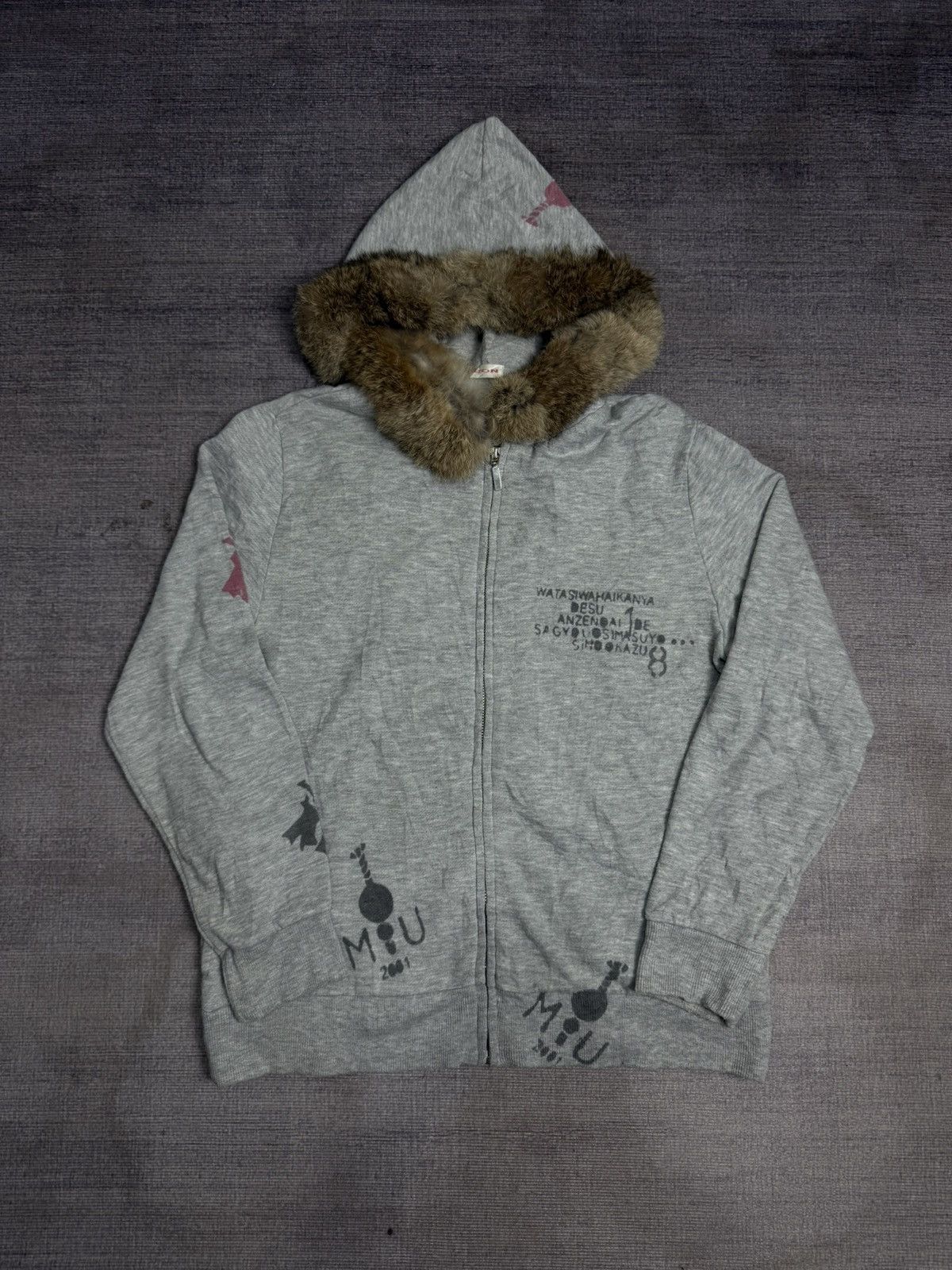 If Six Was Nine LEON FUR HOODIE Size US M / EU 48-50 / 2 - 1 Thumbnail