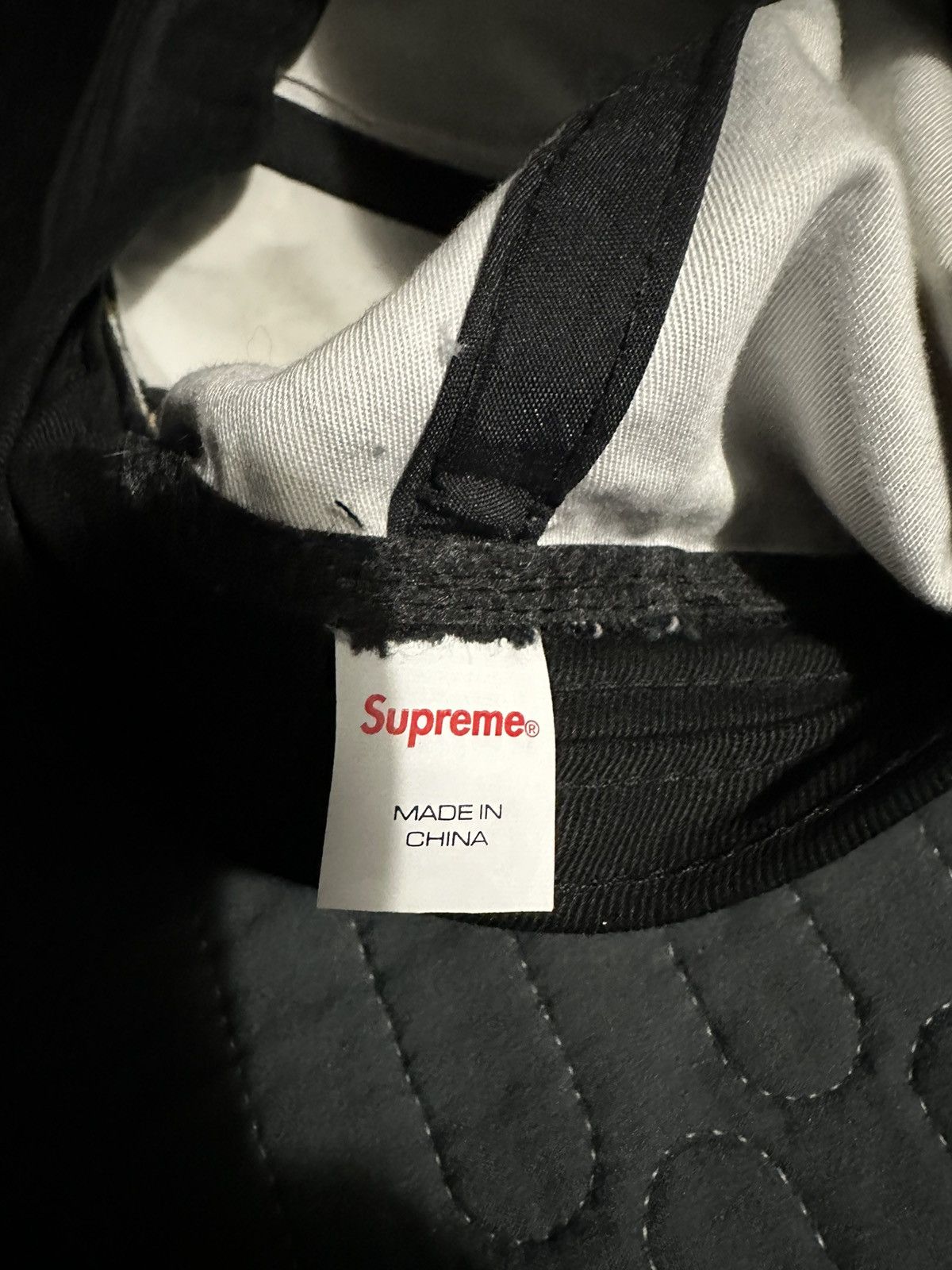 Supreme Supreme Crest 6 Panel Black Size ONE SIZE - 2 Thumbnail
