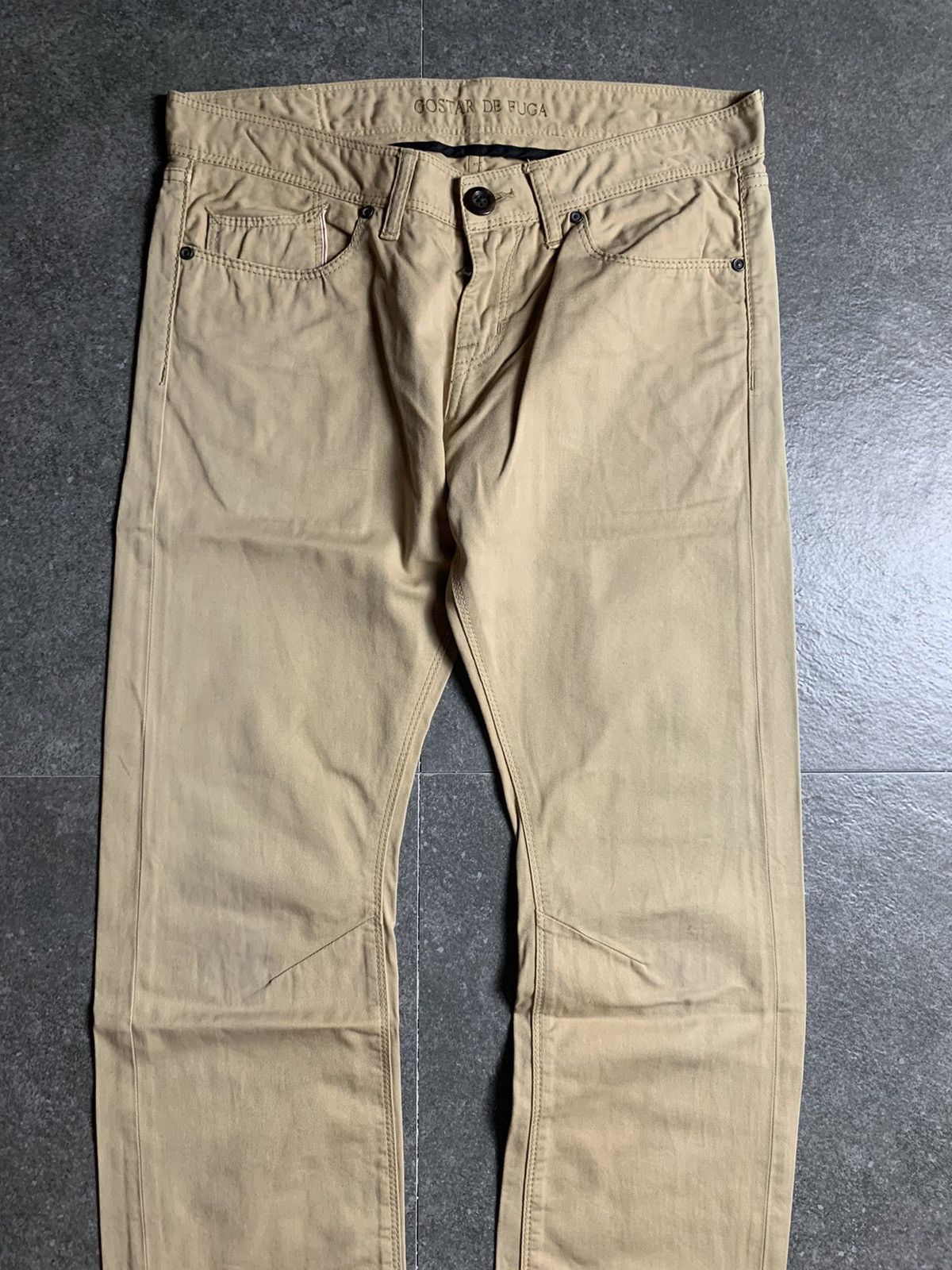GOSTAR DE FUGA × If Six Was Nine × Le Grande Bleu (L.G.B.) 2000s Gostar De Fuga Selvedge Pants Size US 30 / EU 46 - 3 Thumbnail
