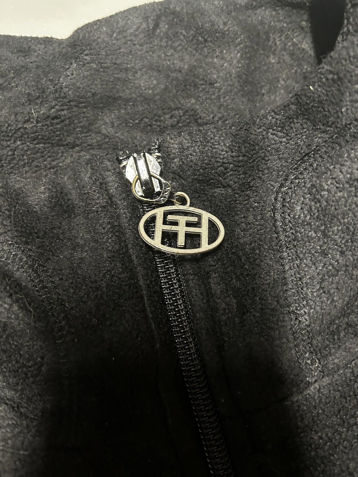 Tommy Hilfiger Tommy Hilfiger Black Quarter Zip Pullover Size US XXL / EU 58 / 5 - 5 Thumbnail