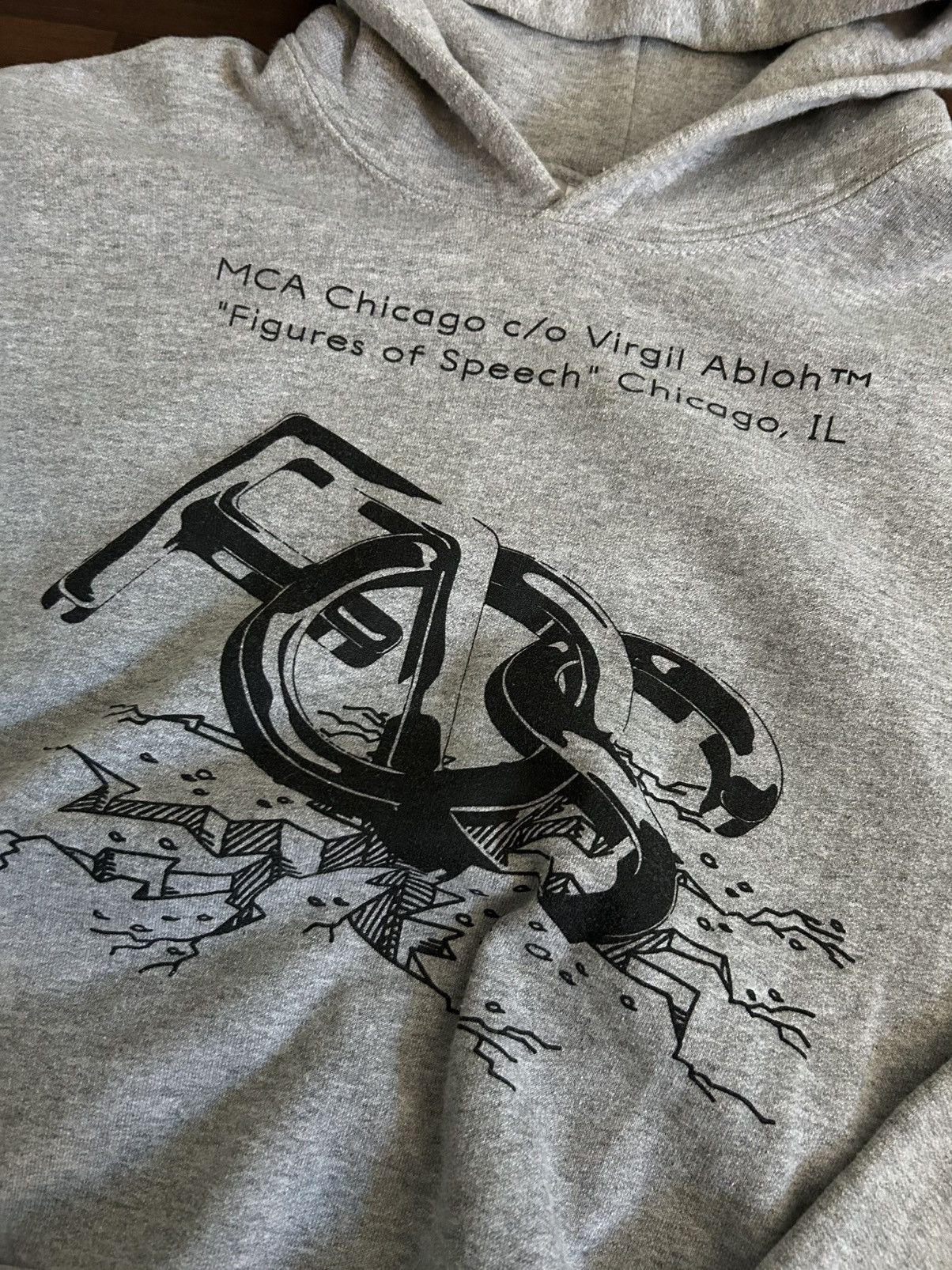 Virgil Abloh Virgil Abloh x Champion Figures of Speech MCA Hoodie Size US S / EU 44-46 / 1 - 5 Thumbnail