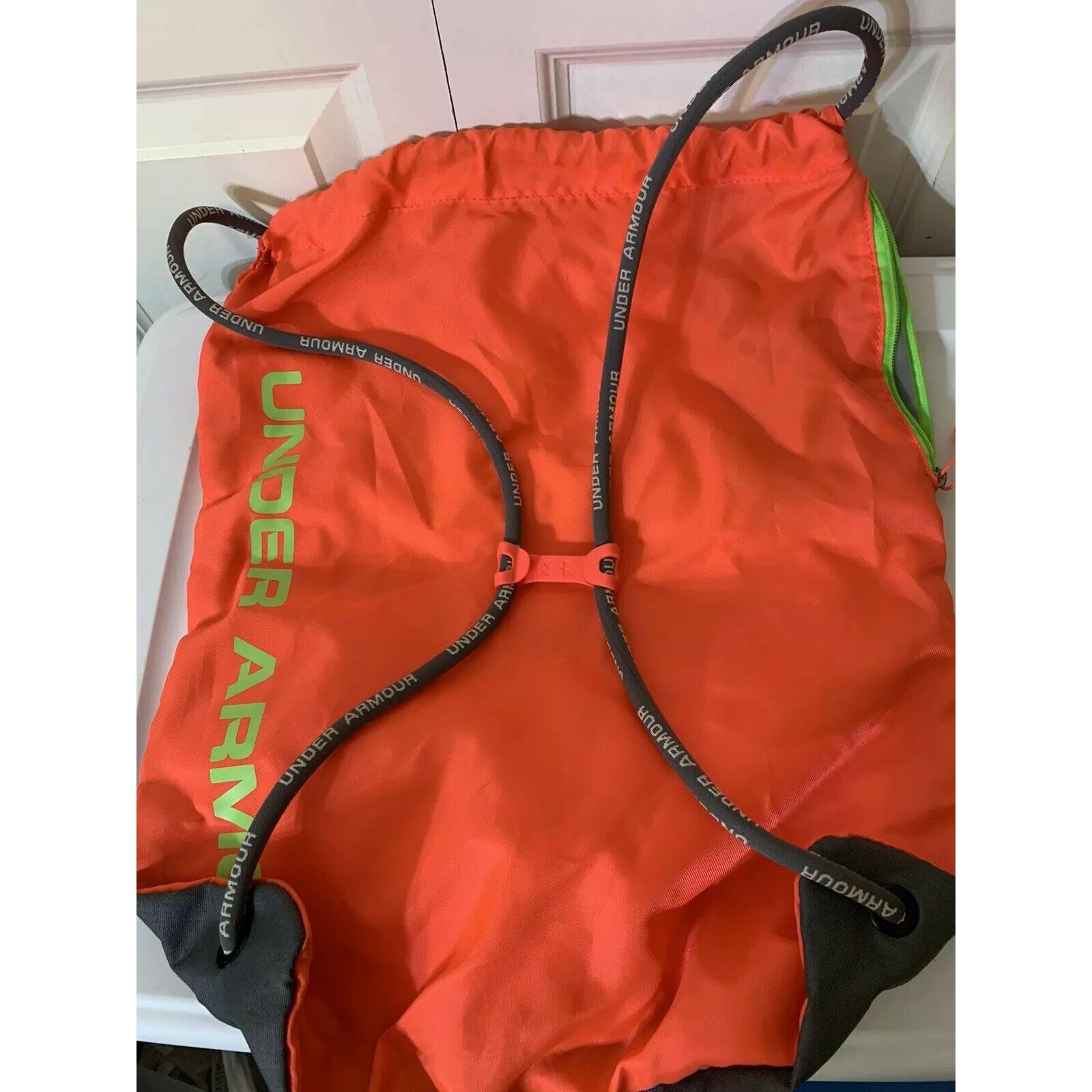 Under Armour Under Armour Bag Orange Sackpack Sling Pack Sinch Bag Size ONE SIZE - 8 Thumbnail