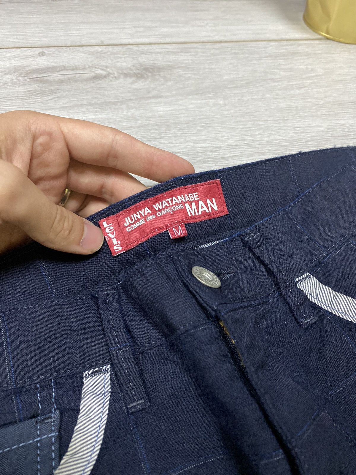 Junya Watanabe Junya Watanabe Levi’s RARE wool check plaid Japanese pants Size US 32 / EU 48 - 5 Thumbnail