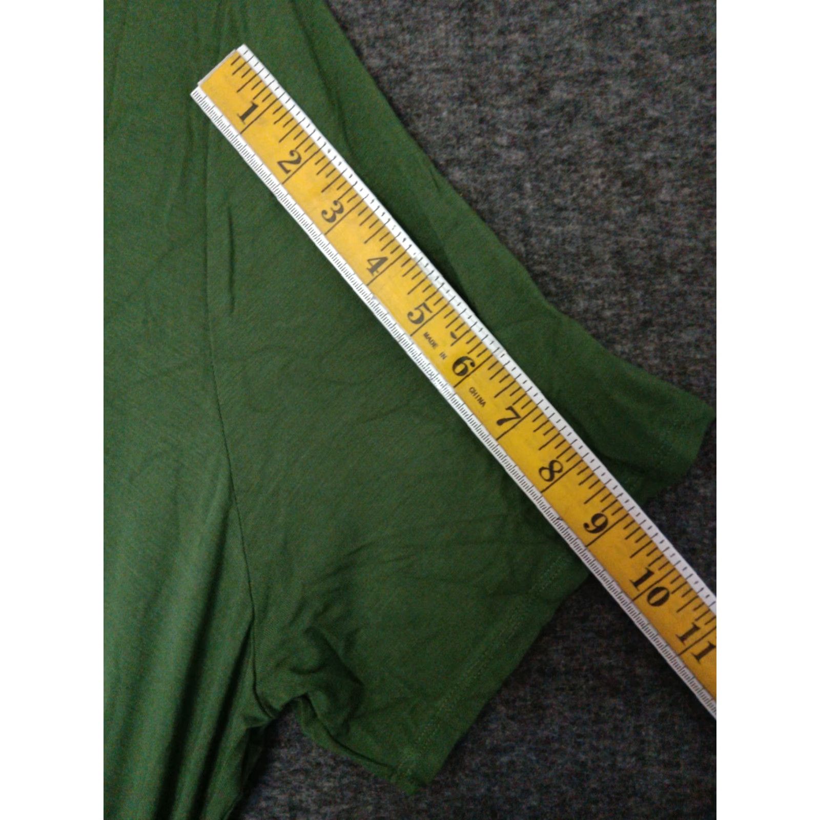 Vintage Ava & Viv Olive Green Stretch Sarong Faux Wrap Style Dress 2X Womens Dress Olive Green Stretch Sarong Faux Wrap Style Dress 2X Ava & Viv Size XXL / US 16-18 / IT 52-54 - 7 Thumbnail