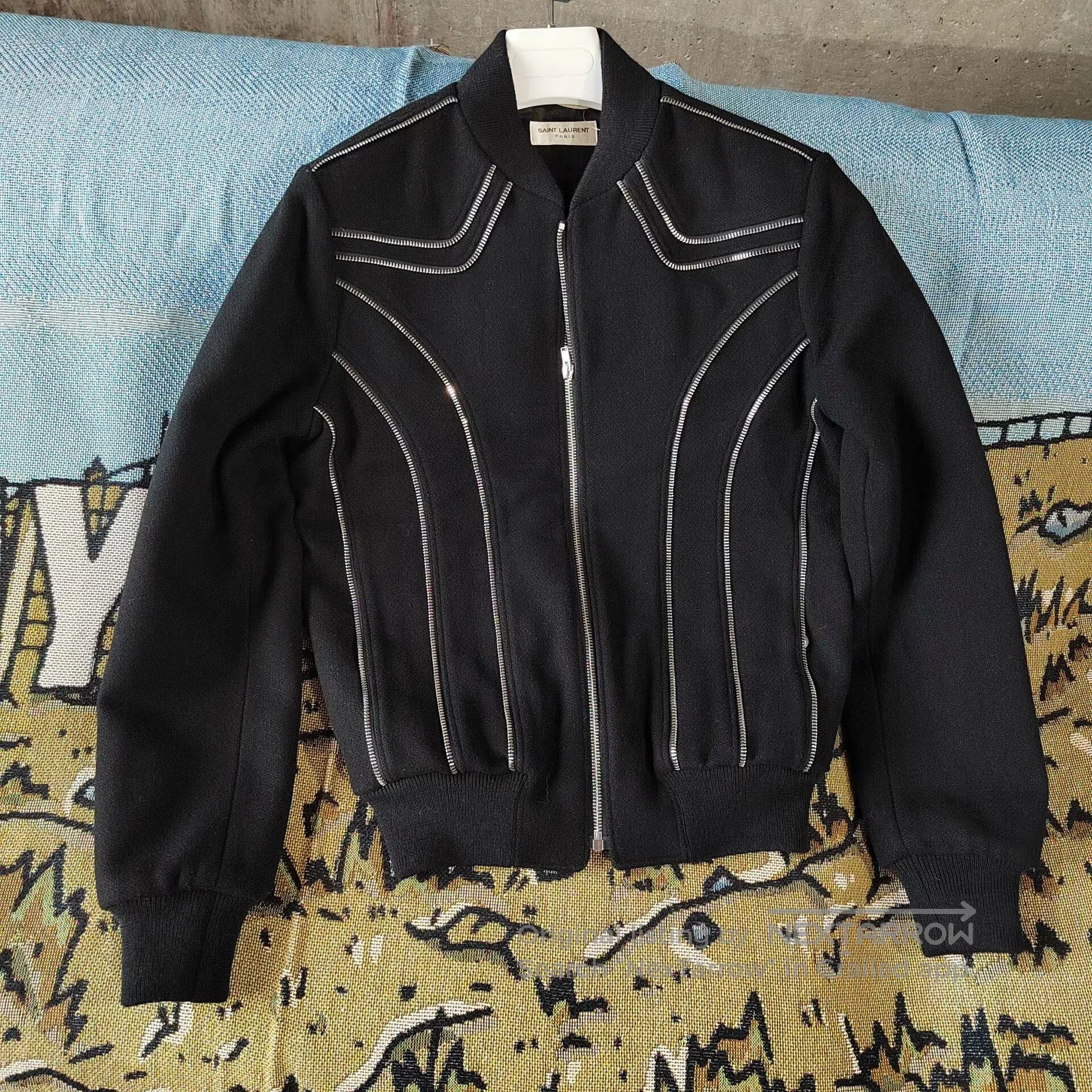 Saint Laurent Paris Black Saint Laurent Jacket YSL SLP. Size US S / EU 44-46 / 1 - 1 Thumbnail