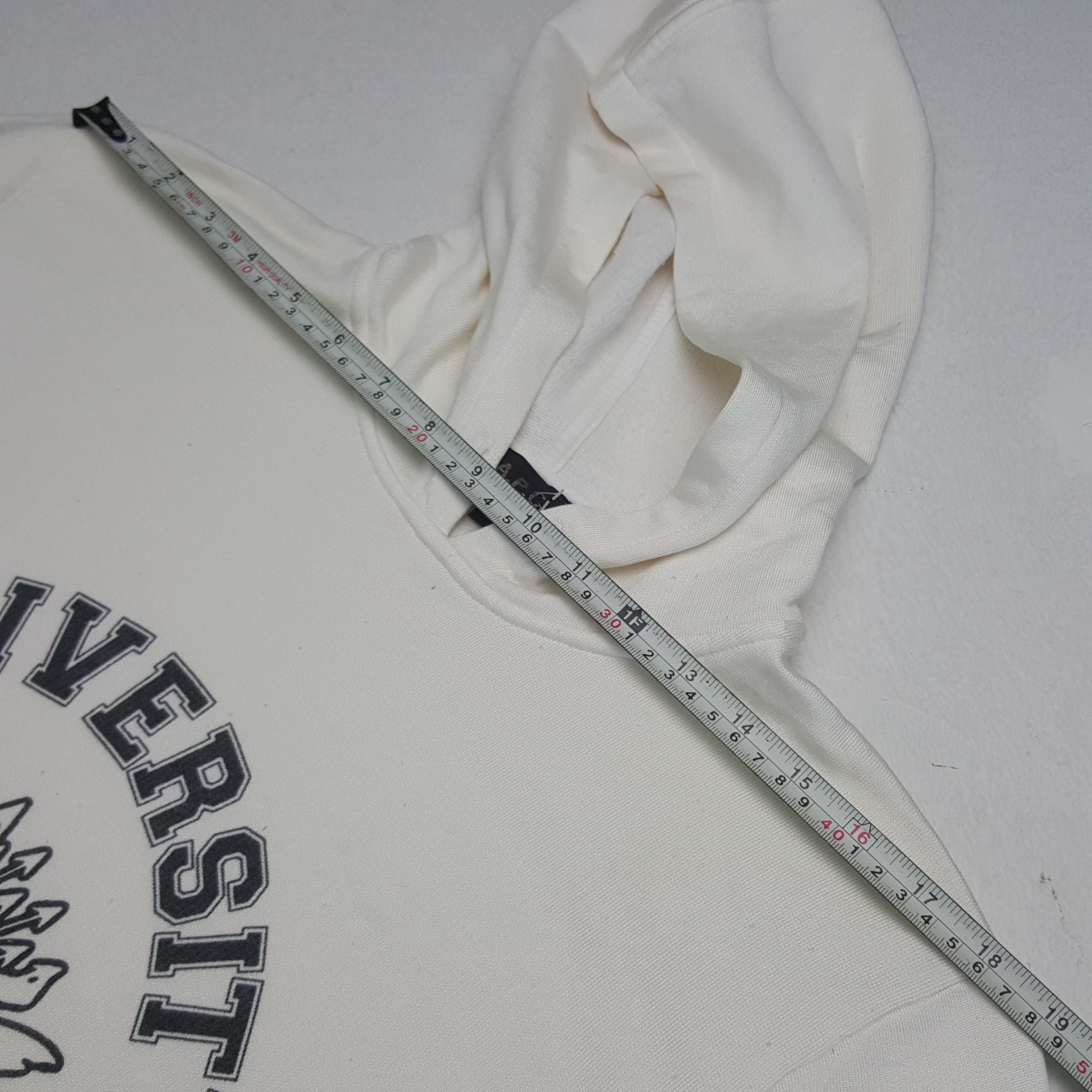 A.P.C. × Vintage Vintage A.P.C University Of Nowhere Sweatshirt Hoodies Size US M / EU 48-50 / 2 - 10 Thumbnail