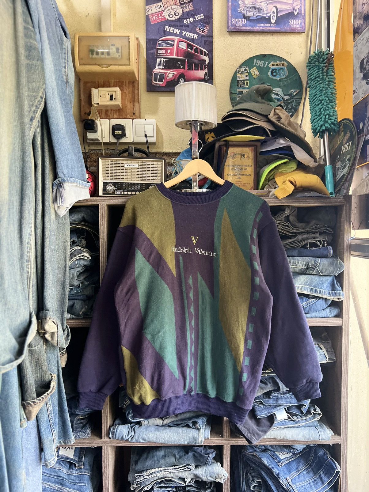 🔥Rudolph Valentino Crewneck Sweatshirt