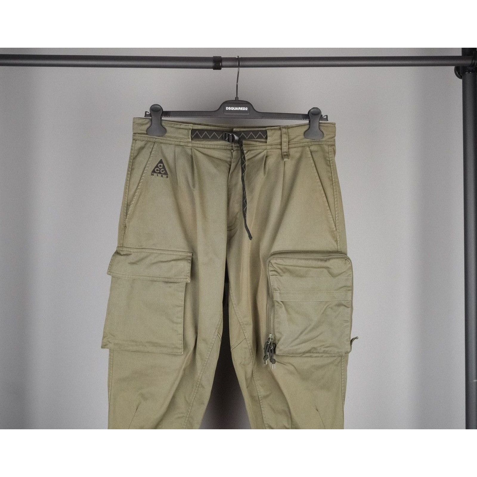 Nike ACG Rare nike acg 2018 multipocket ninja khaki cargo pants Size US 32 / EU 48 - 2 Thumbnail