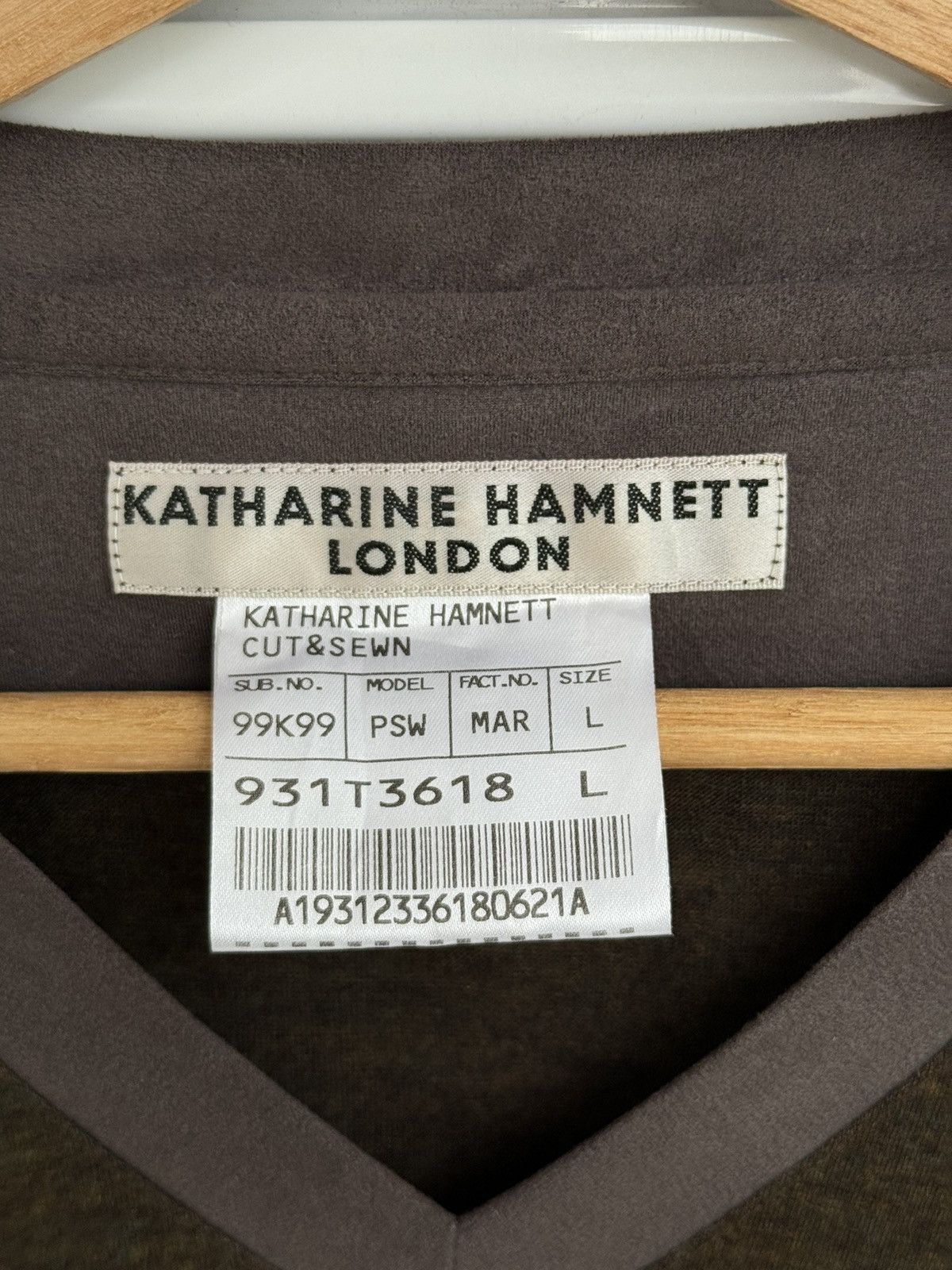 Katharine Hamnett London Vintage Katharine Hamnett Longsleeves Size L / US 10 / IT 46 - 4 Thumbnail