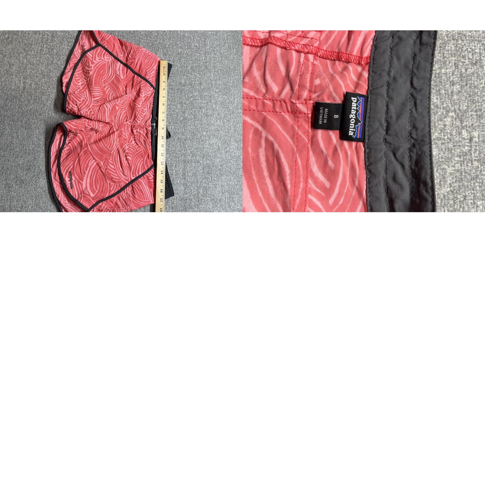 Patagonia Patagonia Womens Shorts 8 Red Nylon Casual Shorts Outdoor Everyday Belted Chino 5in Inseam Regular Womens Size 30" / US 8 / IT 44 - 9 Thumbnail