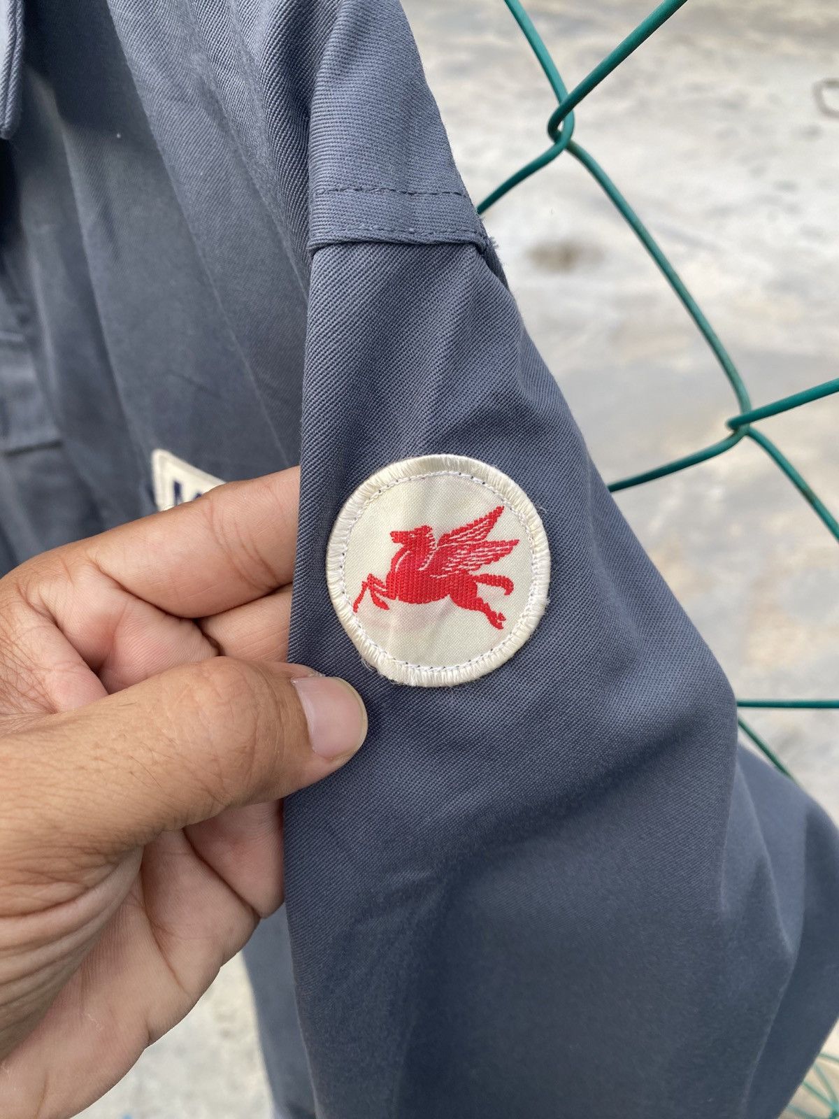 Uniform Wares Vintage Mobil uniform worker jacket by daimaru tokyo Size US L / EU 52-54 / 3 - 5 Thumbnail